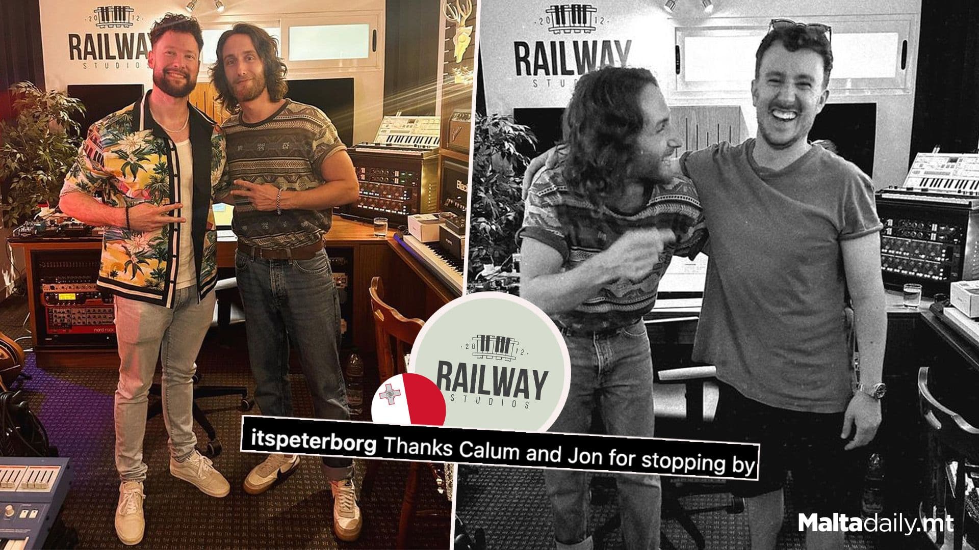 Red Electric’s Peter Meets Calum Scott, Jon Maguire