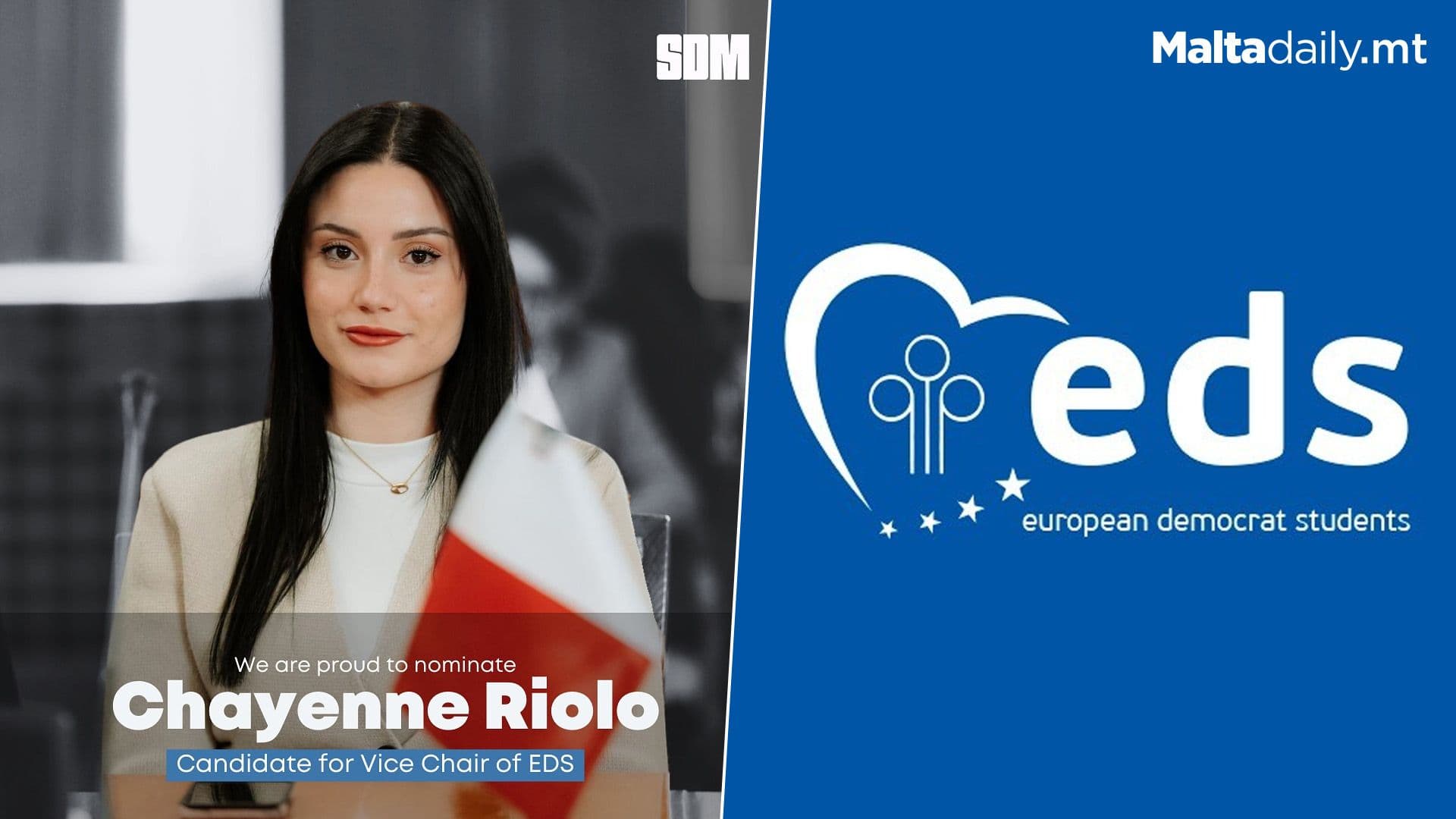 Chayenne Riolo Nominated For Role Within Largest European Student Organisation