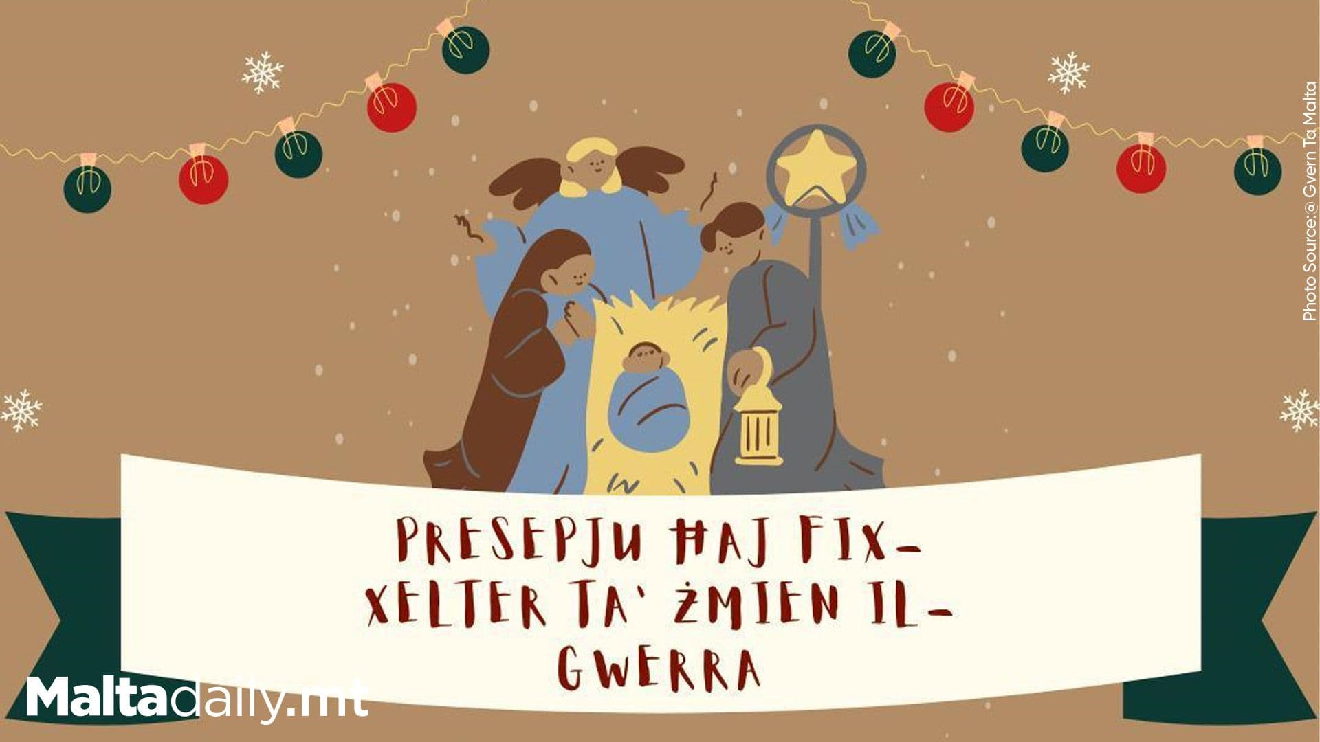 Għargħur’s Presepju Ħaj Fix-Xelter Ta’ Żmien Il-Gwerra Returns For Another Year