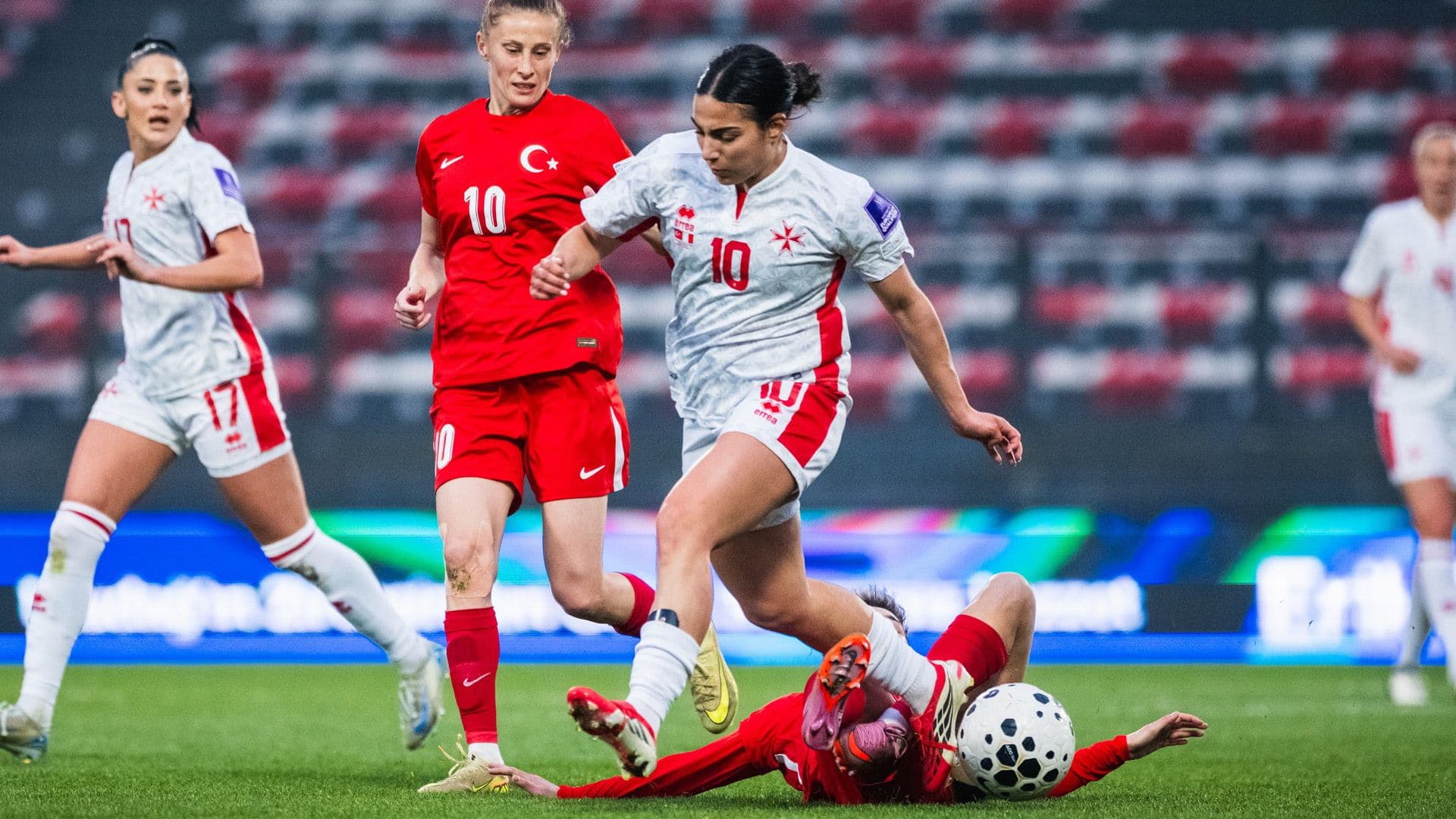 MALTA WOMEN FALL TO 3-0 DEFEAT AGAINST TÜRKİYE IN EUROPEAN QUALIFIER