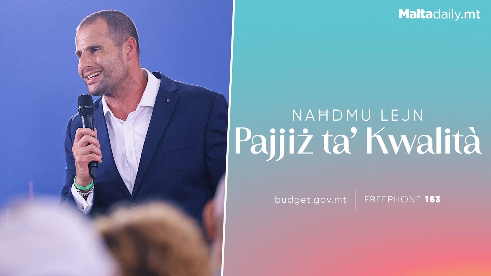 Pajjiz Ta’ Kwalita: Theme For Budget 2025