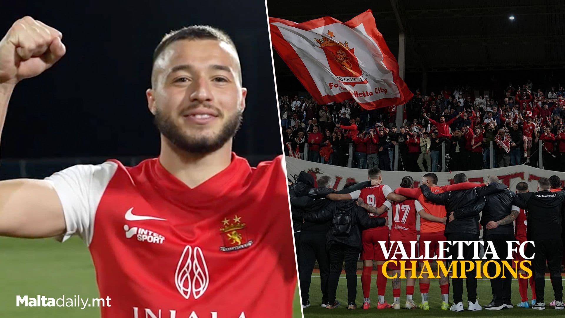 Valletta FC Celebrate Return To Premier League & Championship Win