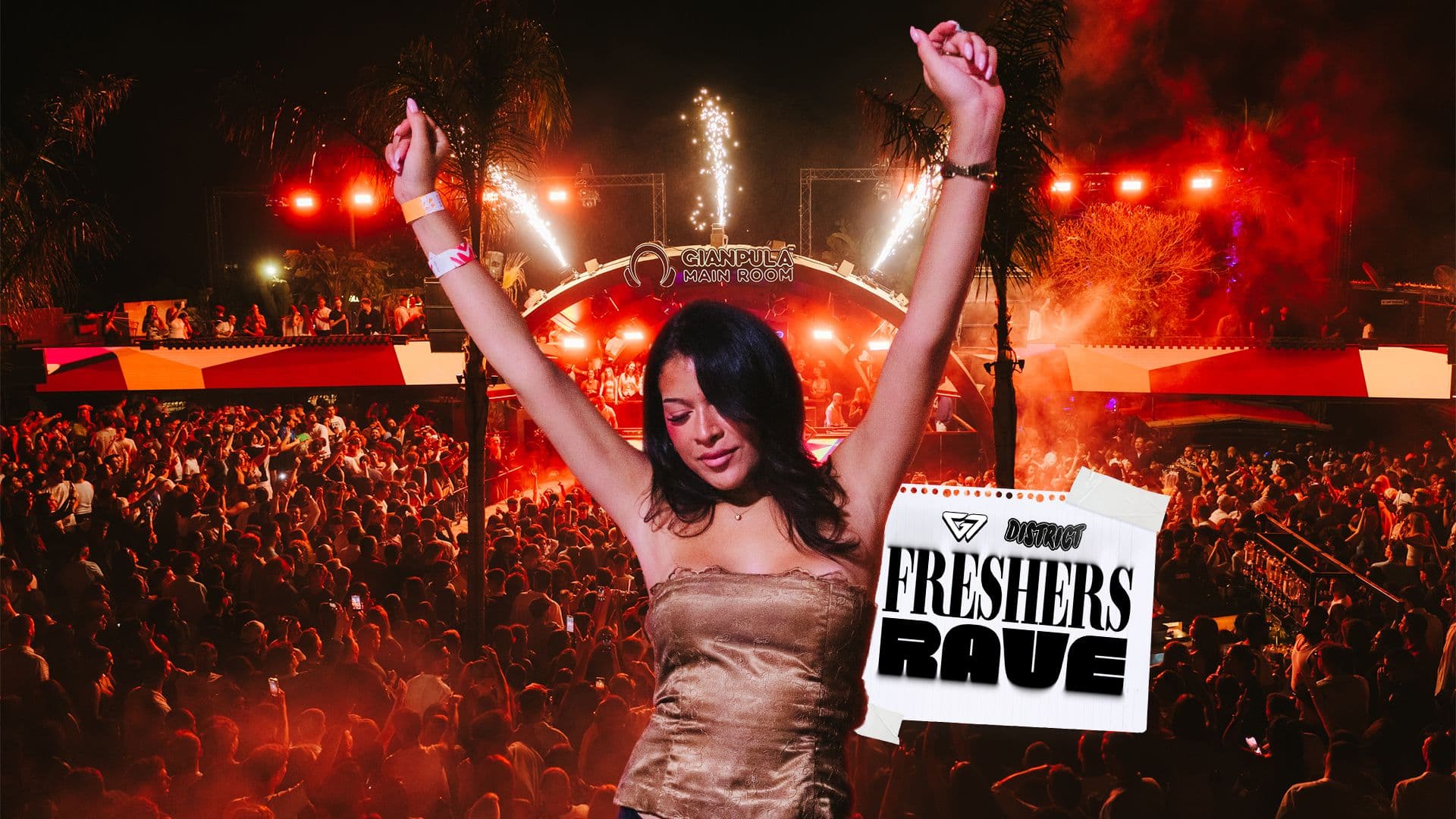 Freshers Rave Returns To Gianpula Main Room with G7 & District on October 10th