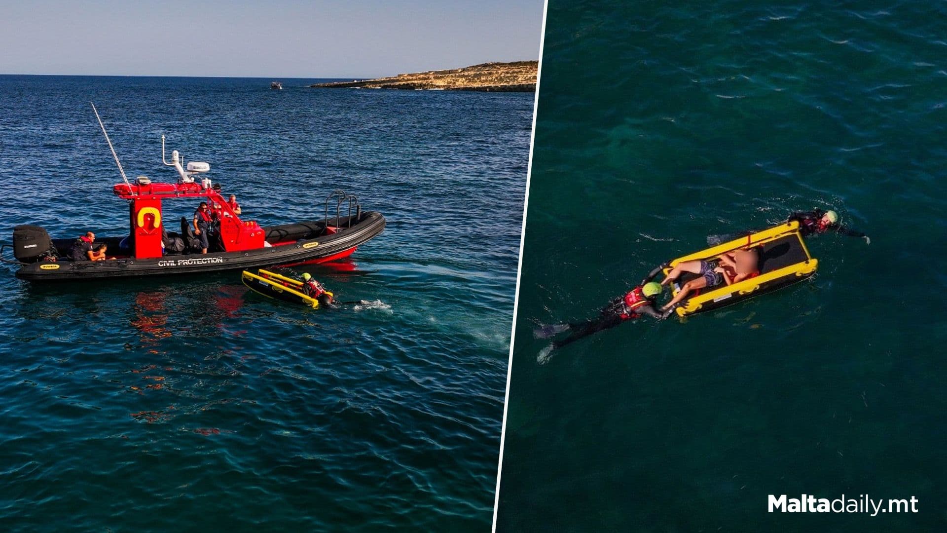 CPD Rescue Man In Difficulty At St Peter’s Pool