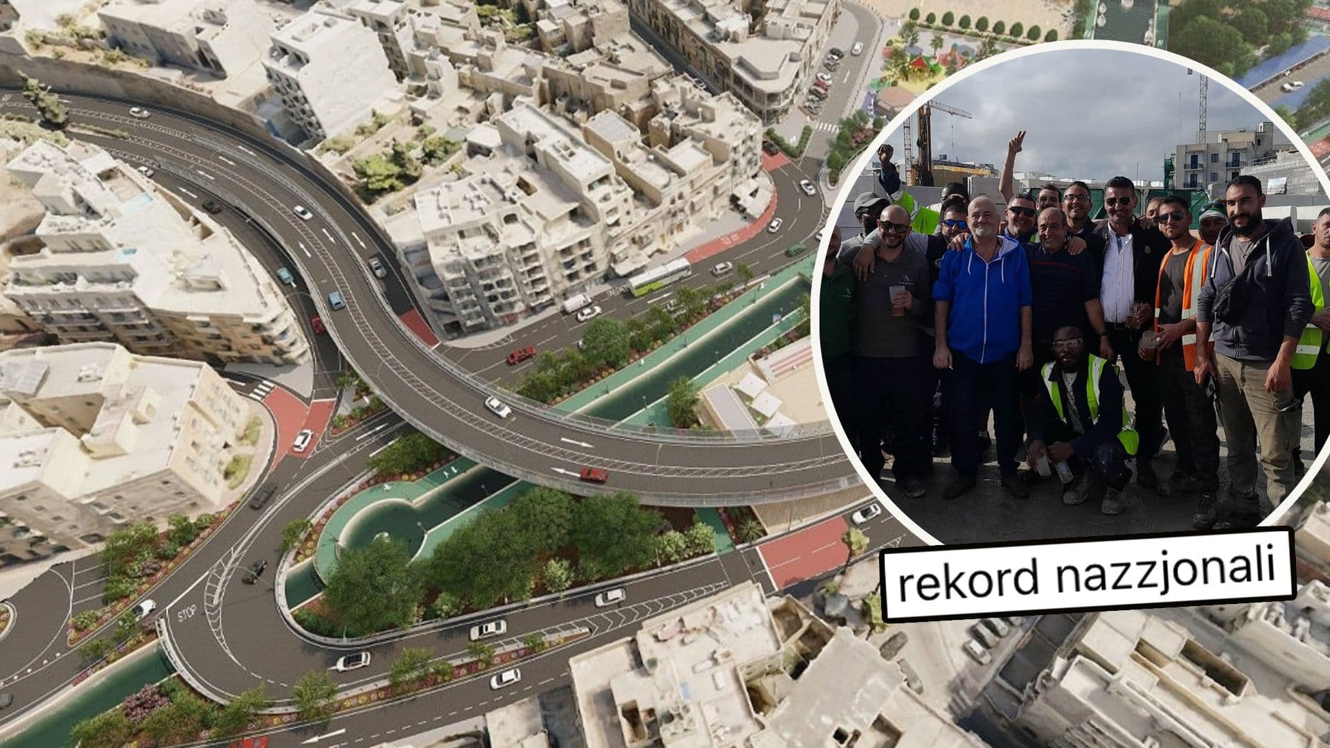 Imsida Flyover Breaks Record For Being Constructed Completely In Malta