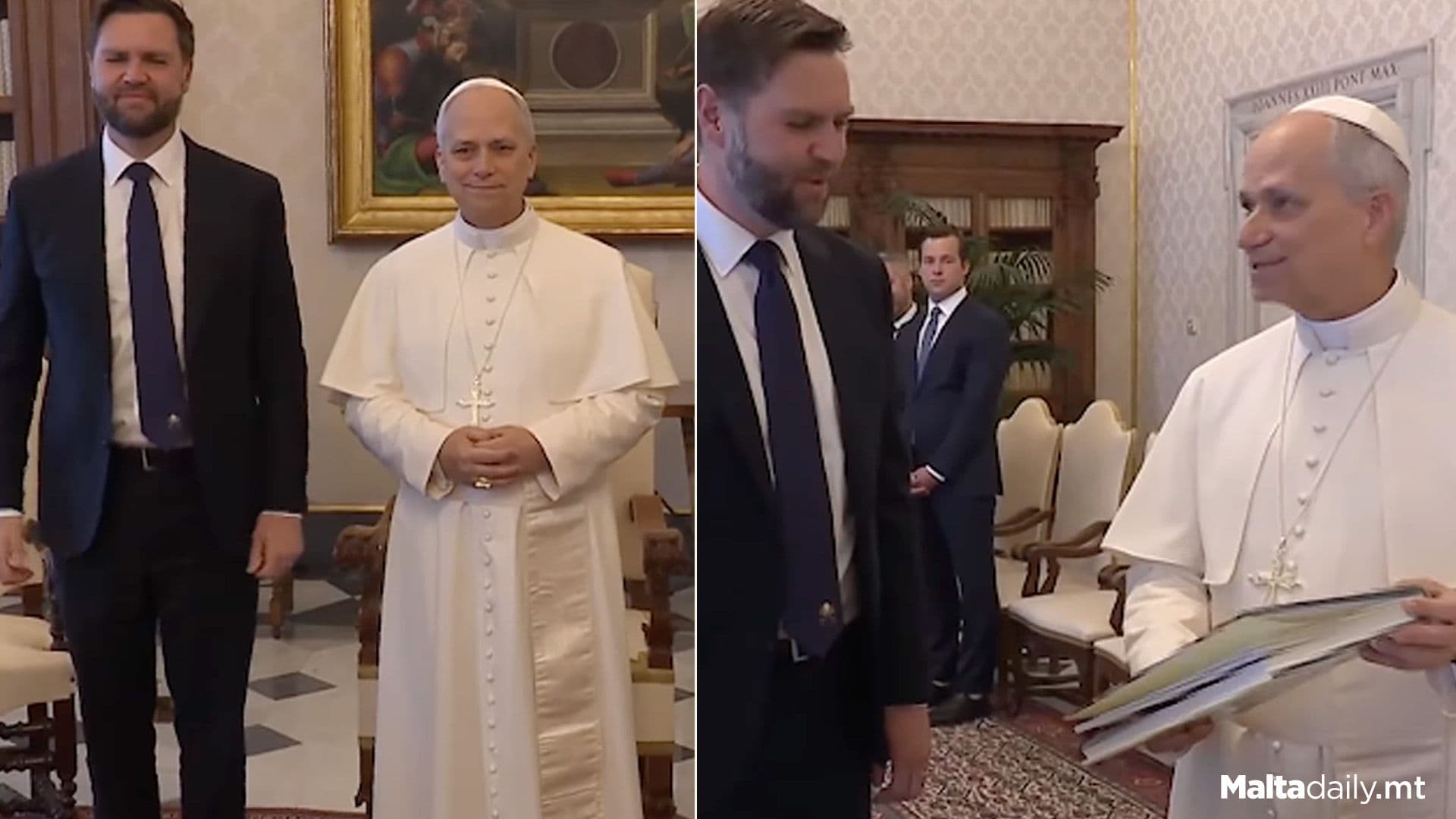 Pope Leo XIV Meets USA Vice President JD Vance