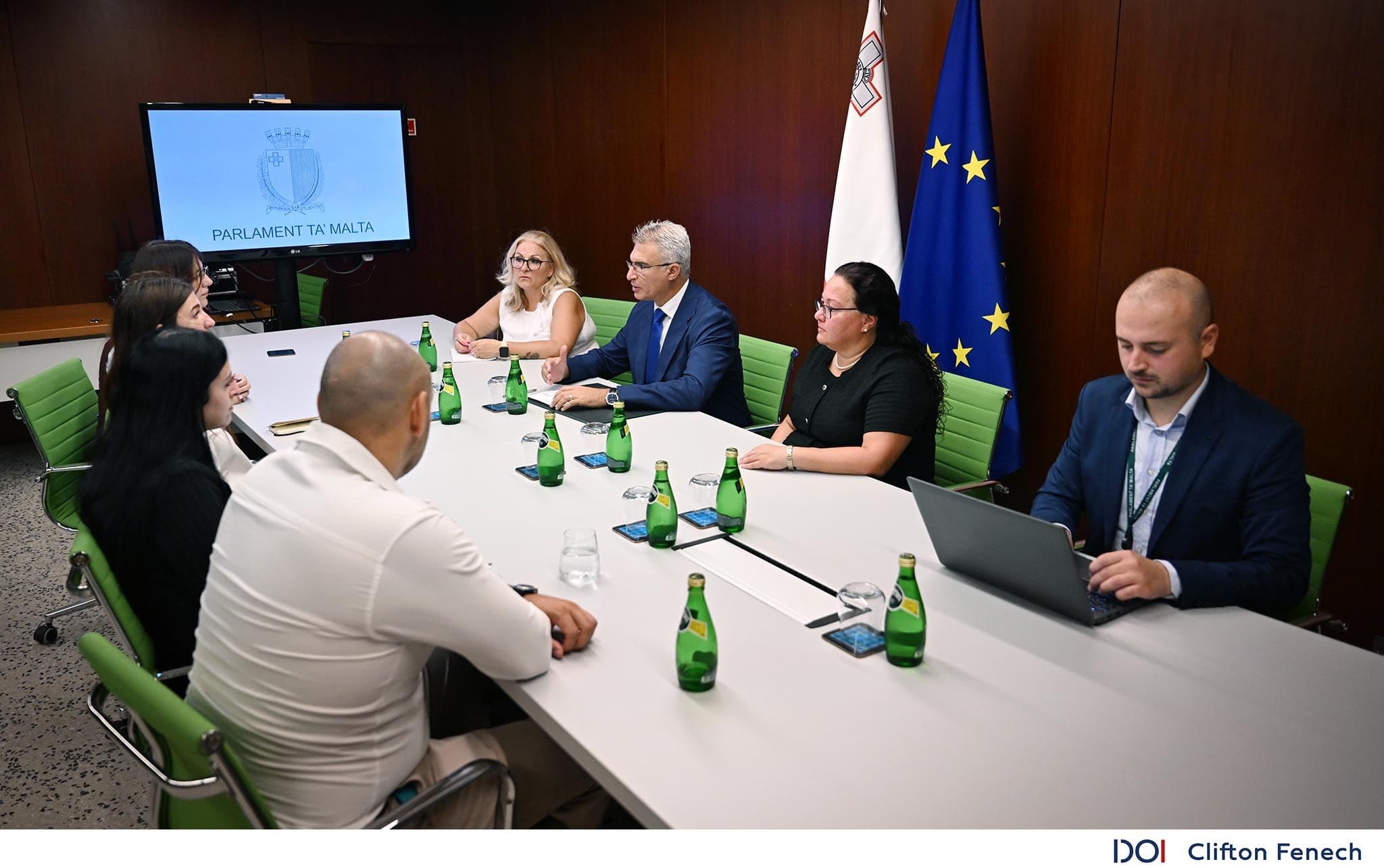 SPEAKER CARMELO ABELA PLEDGES STRONGER PARLIAMENT-MEDIA RELATIONSHIP