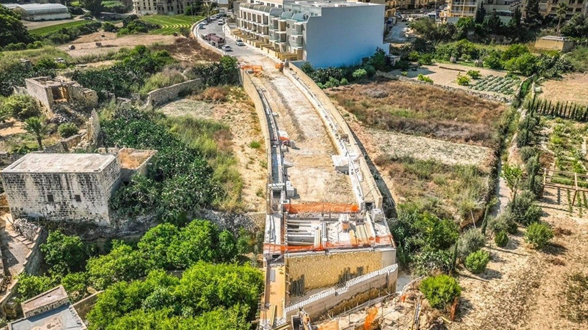 Road Infrastructure Works In Victoria, Gozo Underway