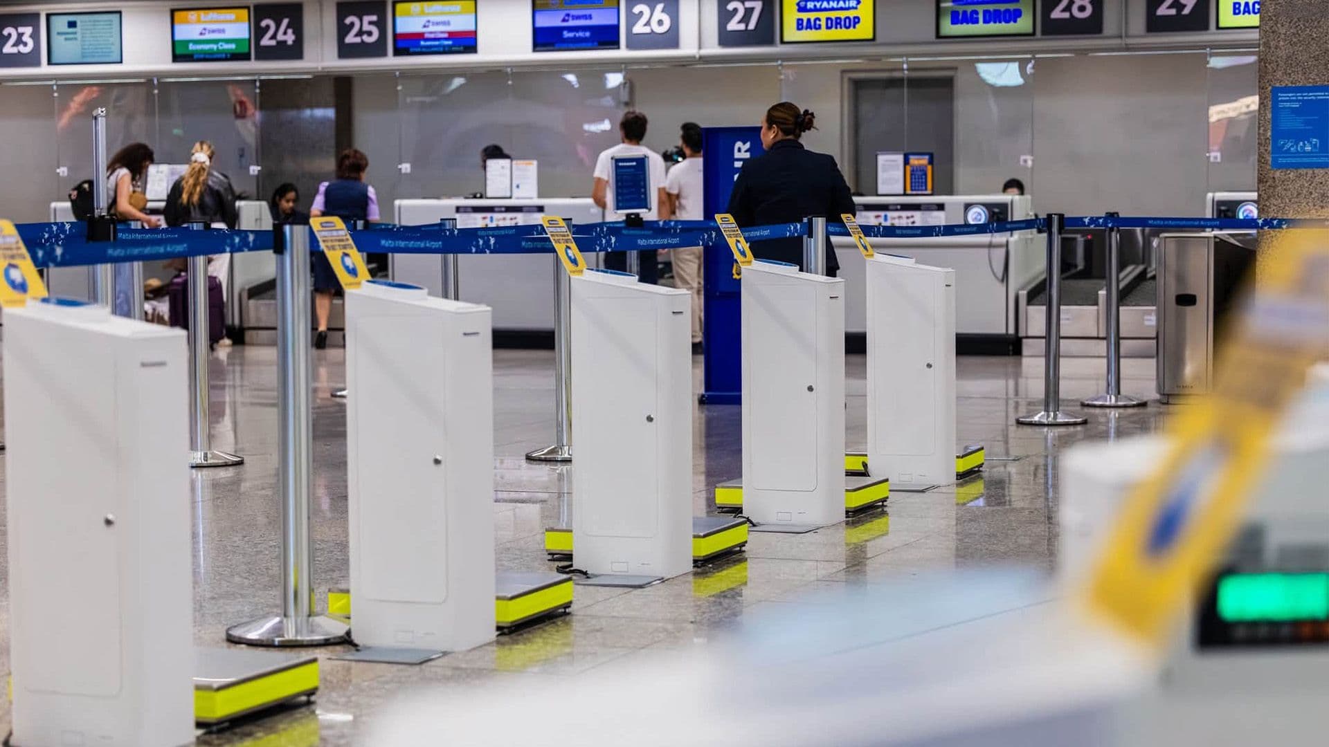Ryanair Flight? Malta Airport Adds Self-Service Bag Tag Stations