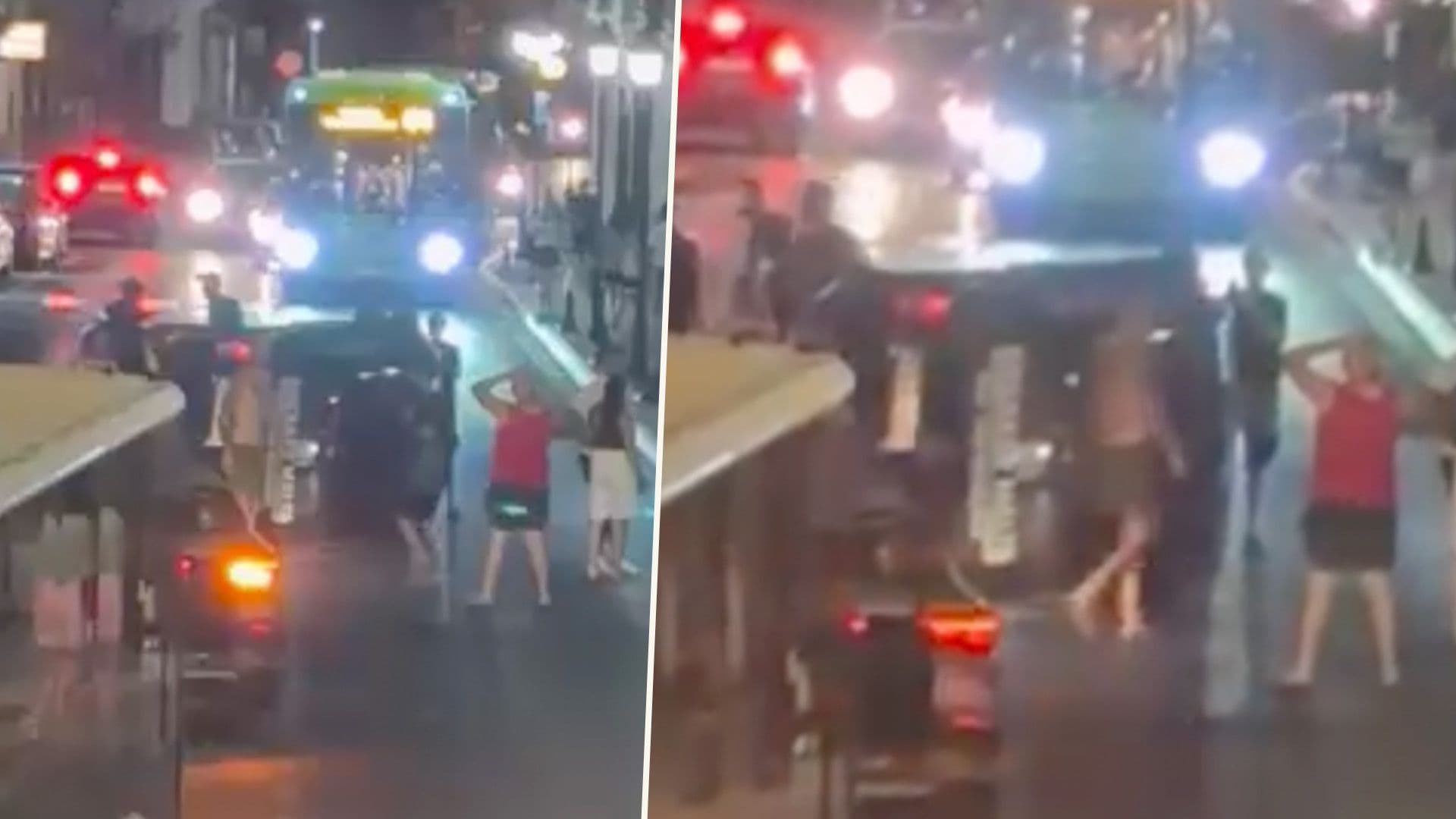 Car Flips Over In Ħamrun Accident