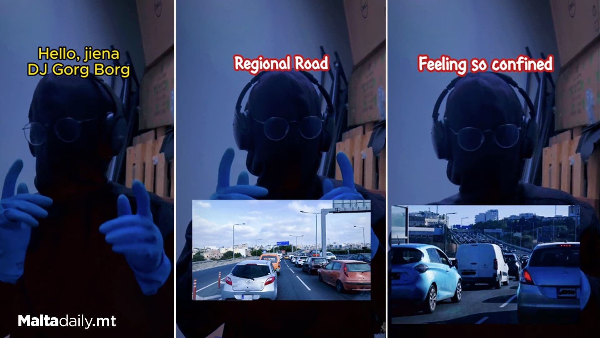 Anonymous Local DJ Releases Song About Yesterday’s Traffic