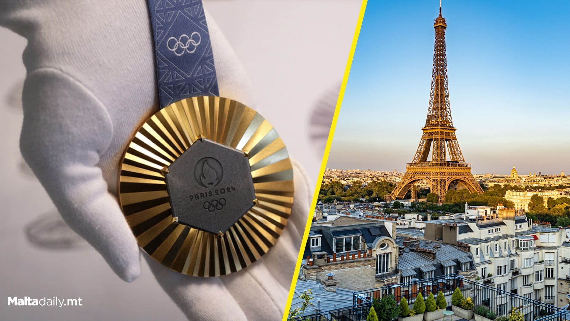 2024 Paris Olympic medals will be made up of pieces of Eiffel Tower