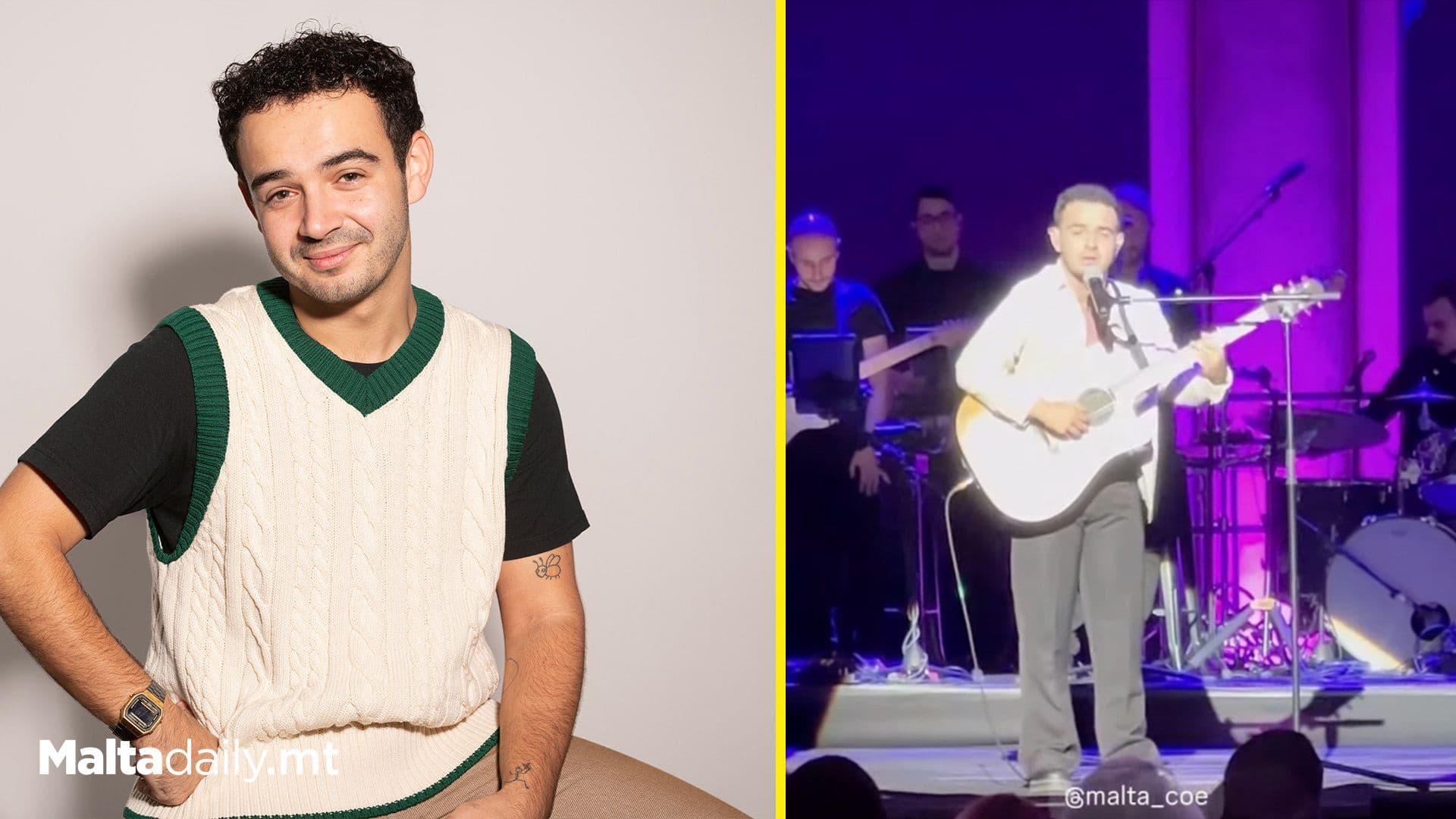 Jamie Cardona Performs At Malta’s Council Of Europe Presidency Event