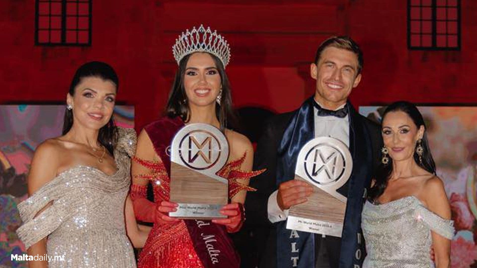 Suwaida Bugeja & Sean Jenkins Crowned Miss & Mr World Malta