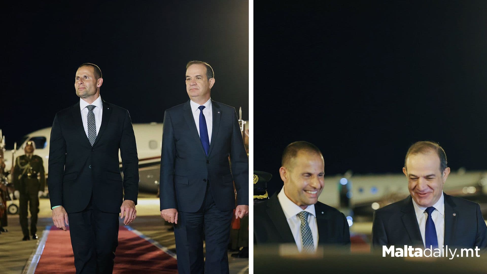 PM Robert Abela Arrives In Jordan For Official Visit
