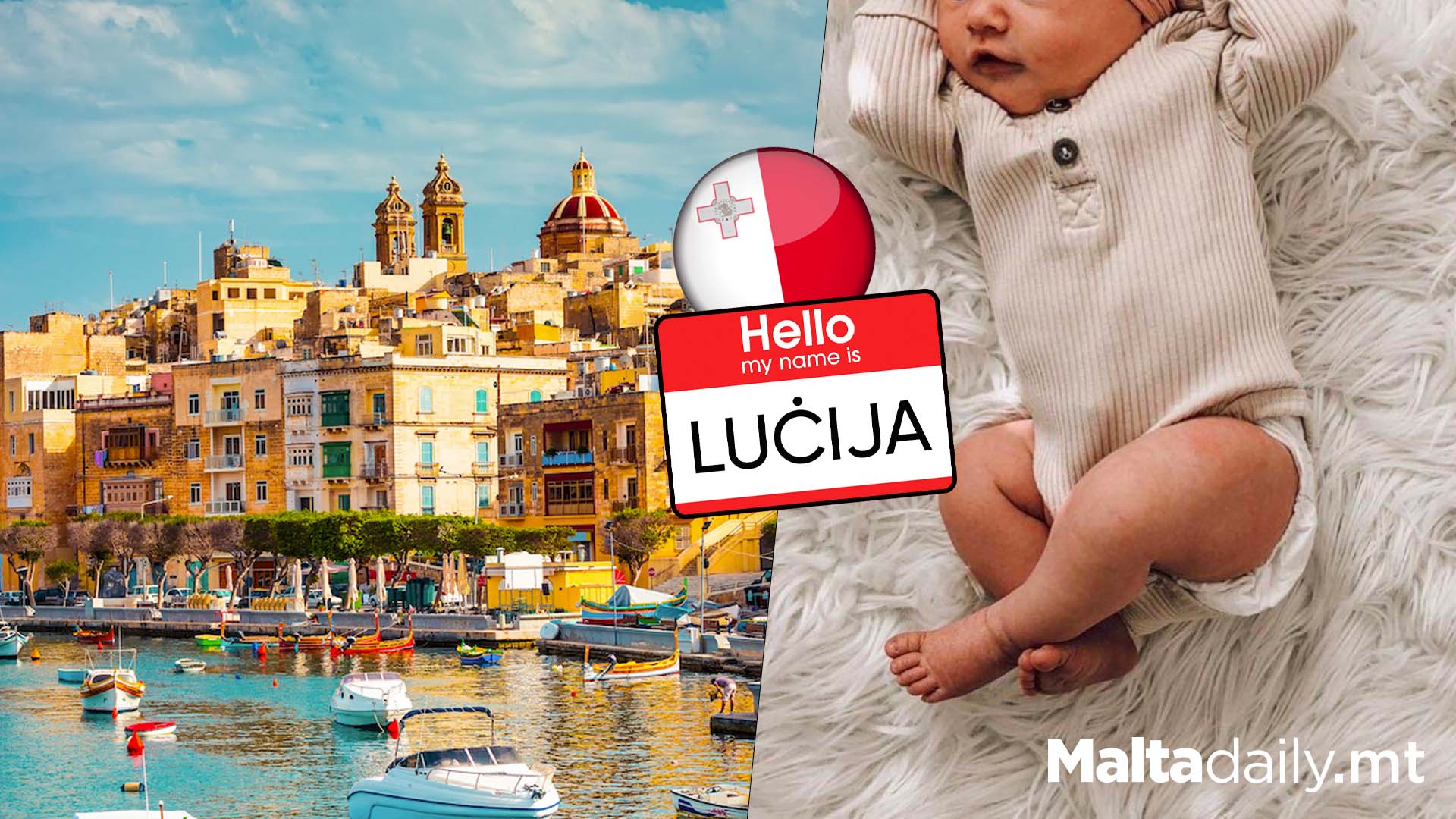 Ġanni & Luċija Most Popular Maltese Names 2 Years In A Row