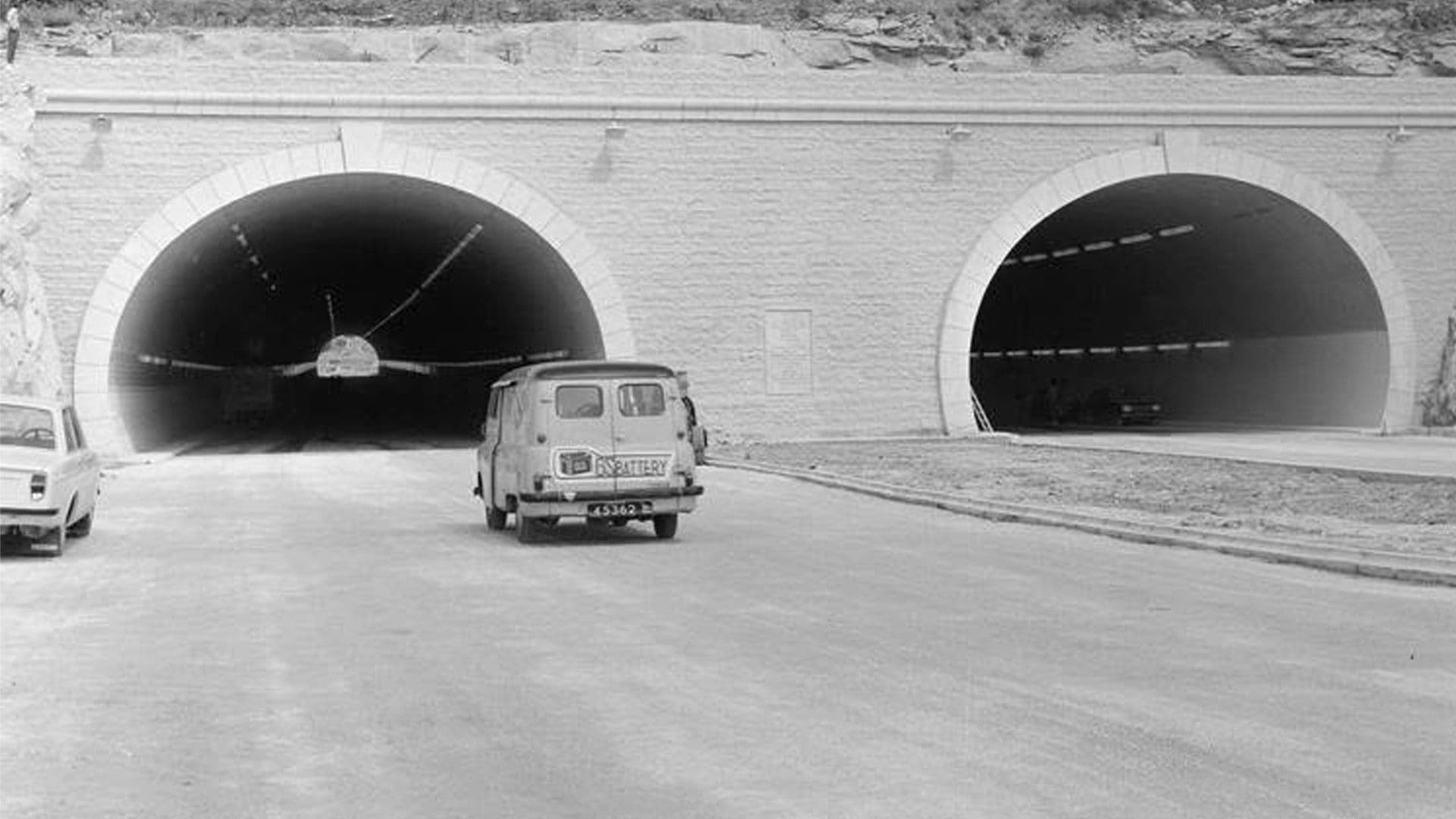 Some More Old Photos Of Malta: Empty Regional Road & Yellow Buses