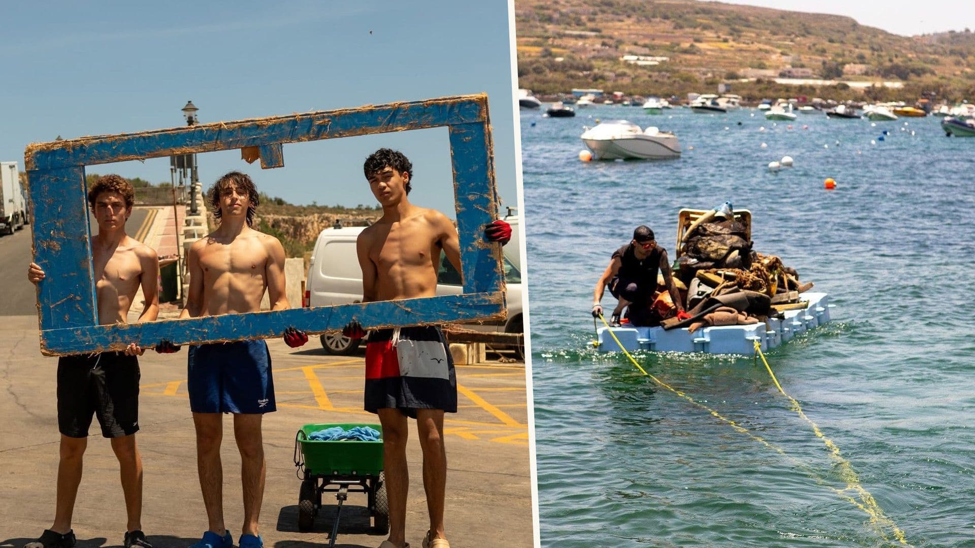 1.15 Tonnes Of Marine Debris & Litter Cleaned From Xemxija Sea & Coast