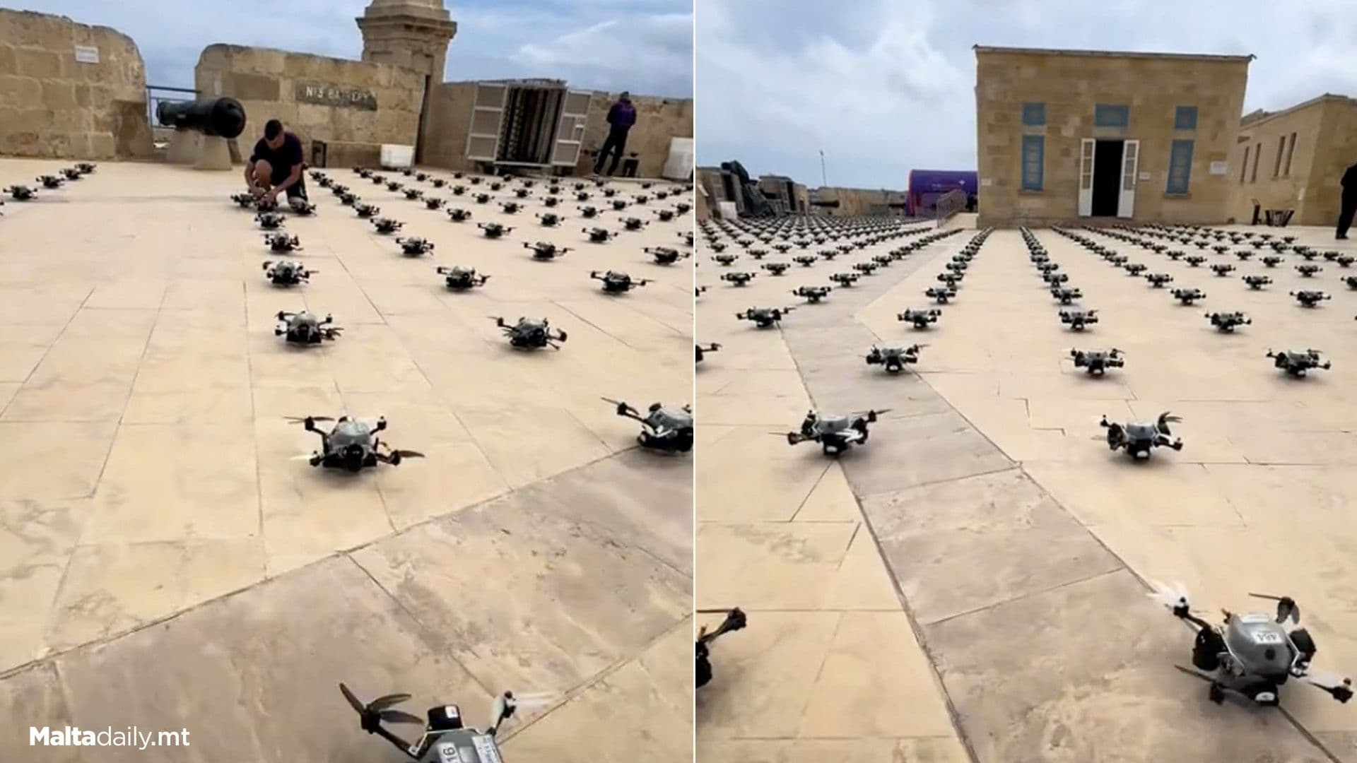 Drones Ready To Take To Skies For Fireworks Festival Finale