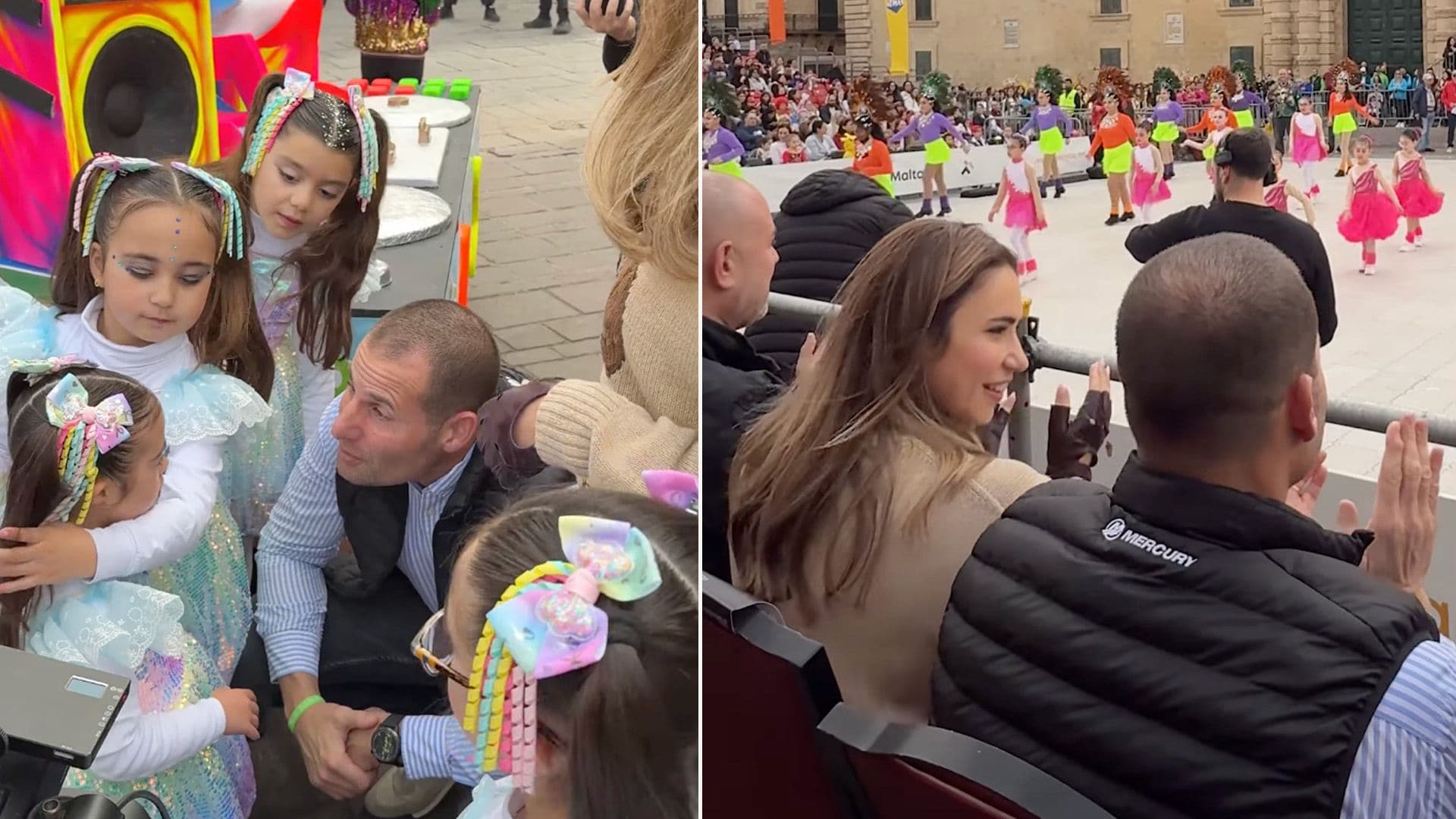 Prime Minister Visits Carnival Celebrations In Valletta