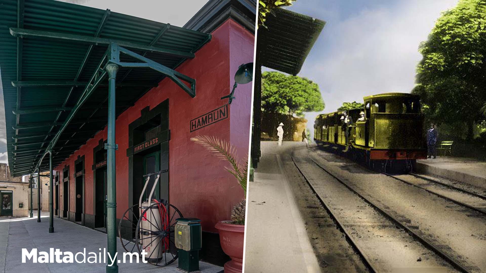 Hamrun Train Station Restored Back To Former Glory