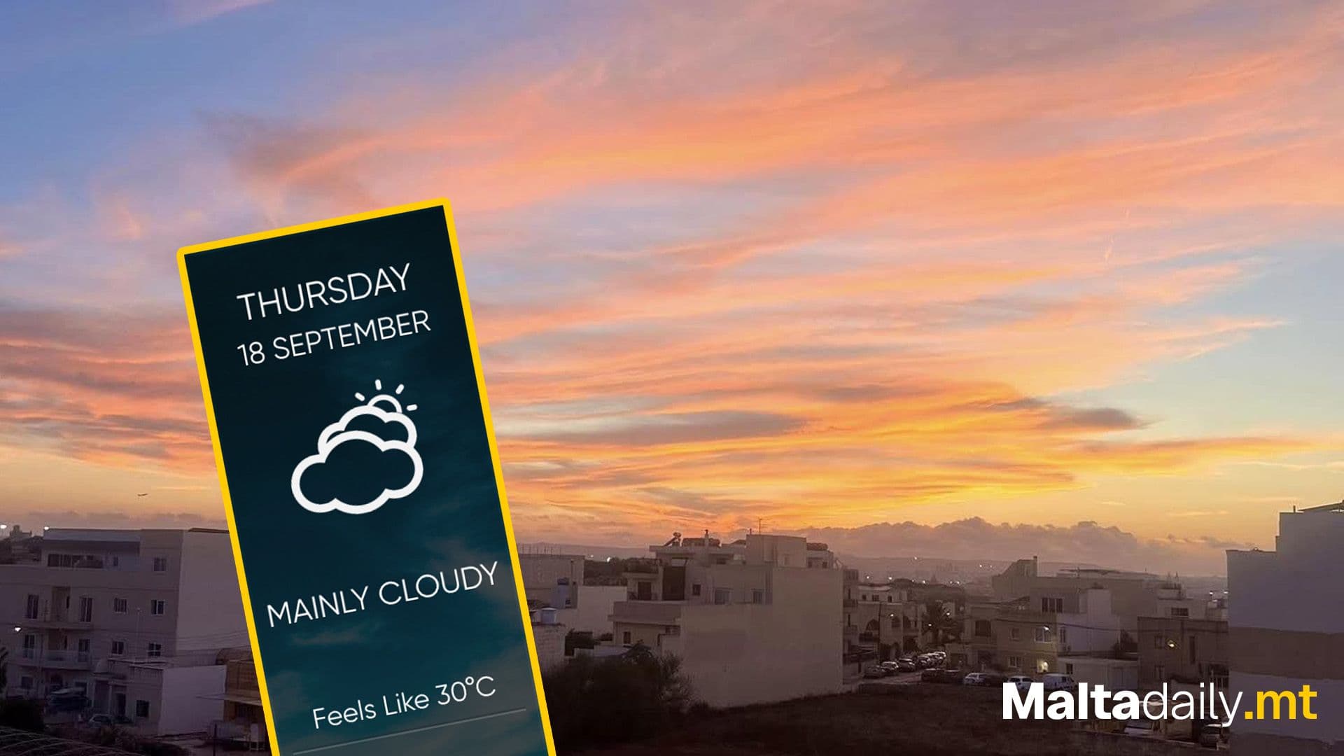 Today’s Weather: Warm, Humid and Partly Sunny