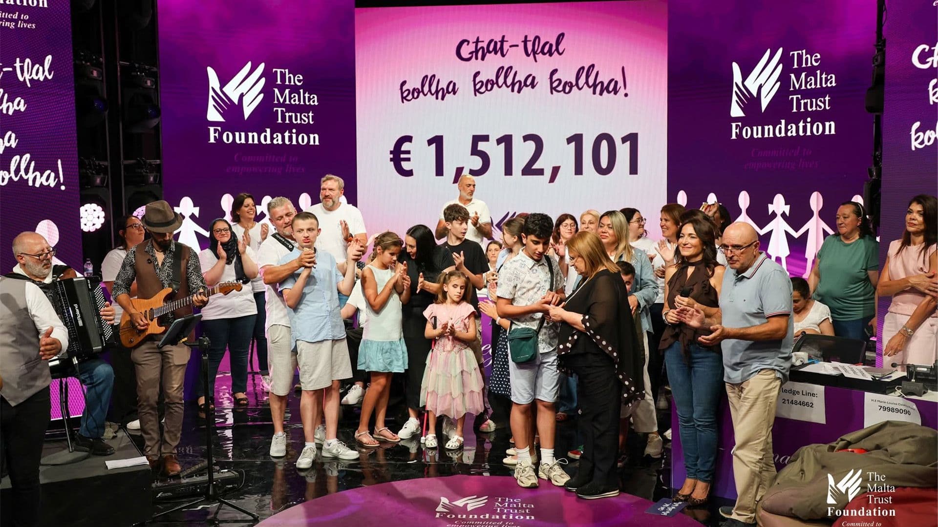 Over €1.5 Million Raised For Children In Need Through The Malta Trust Foundation