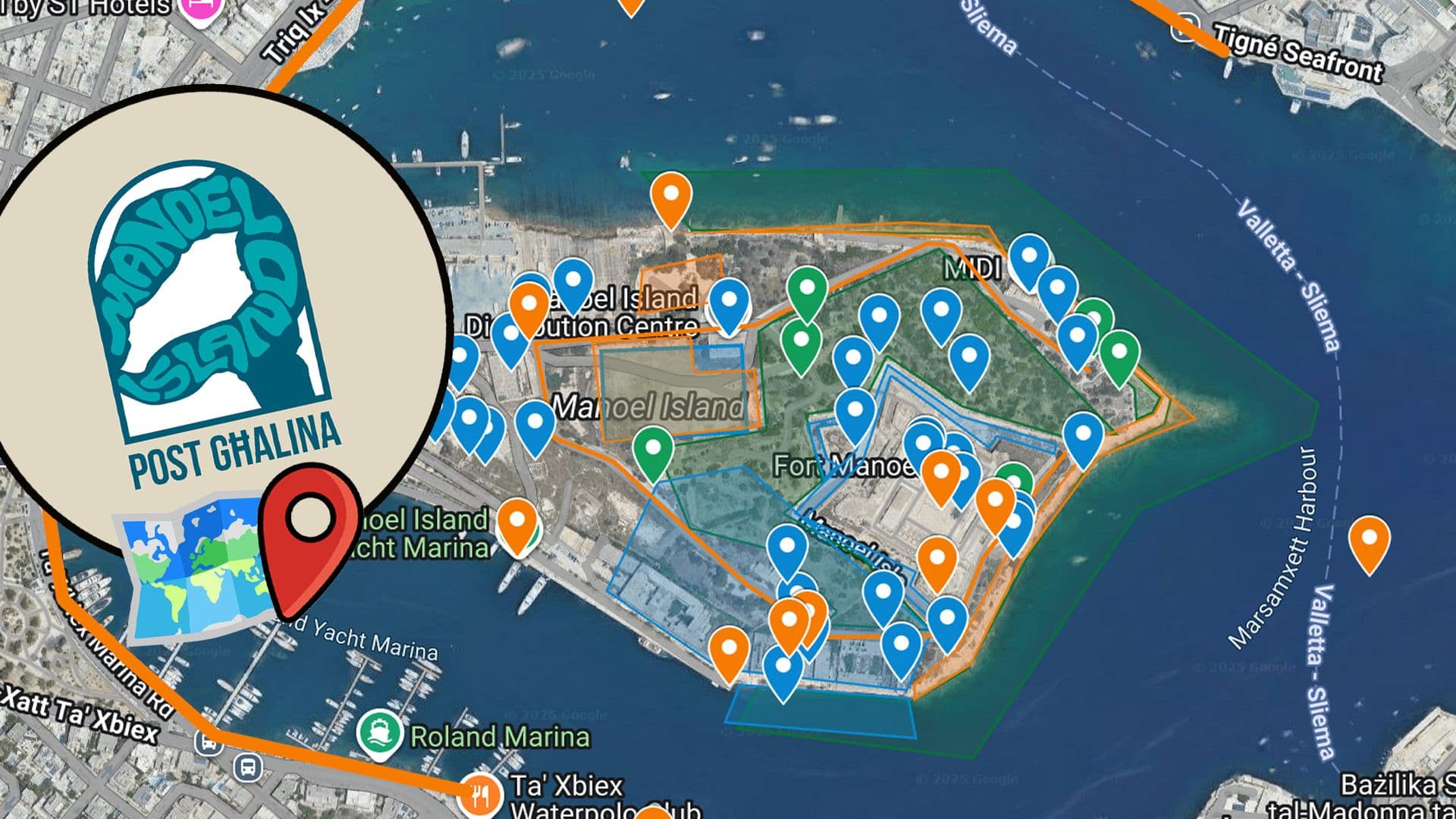 NGOs Launch Interactive Map Of Manoel Island