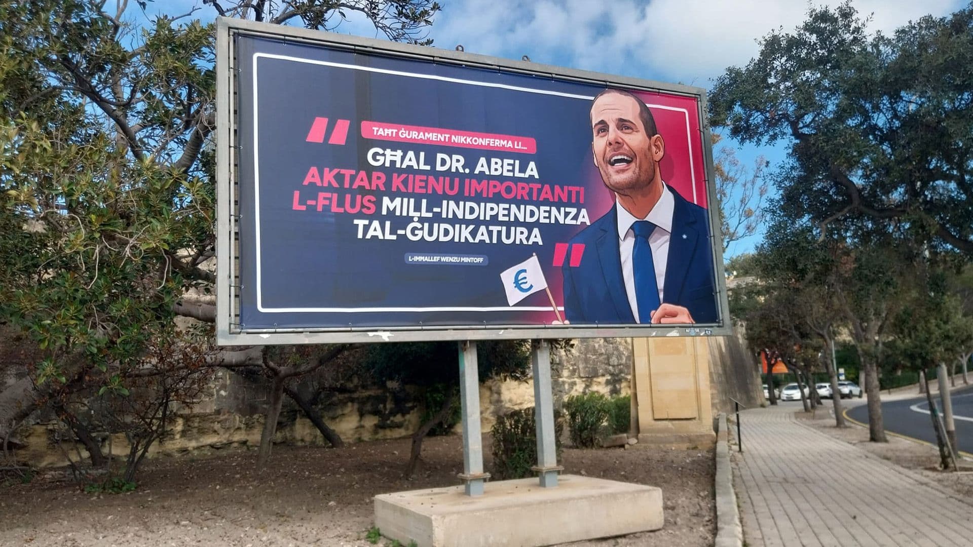 Election Mode Intensifies As Billboard Targeting PM By PN Hits Streets