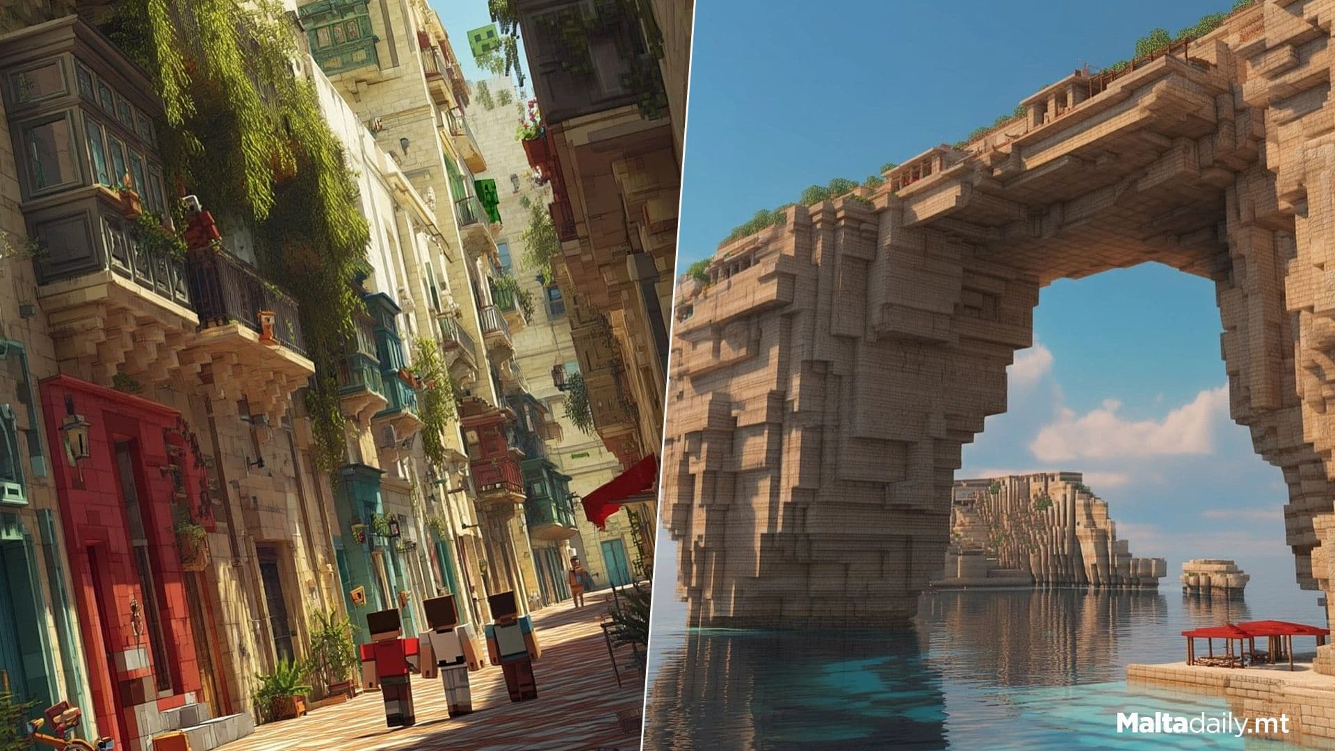 What If Malta Was Made In Minecraft?