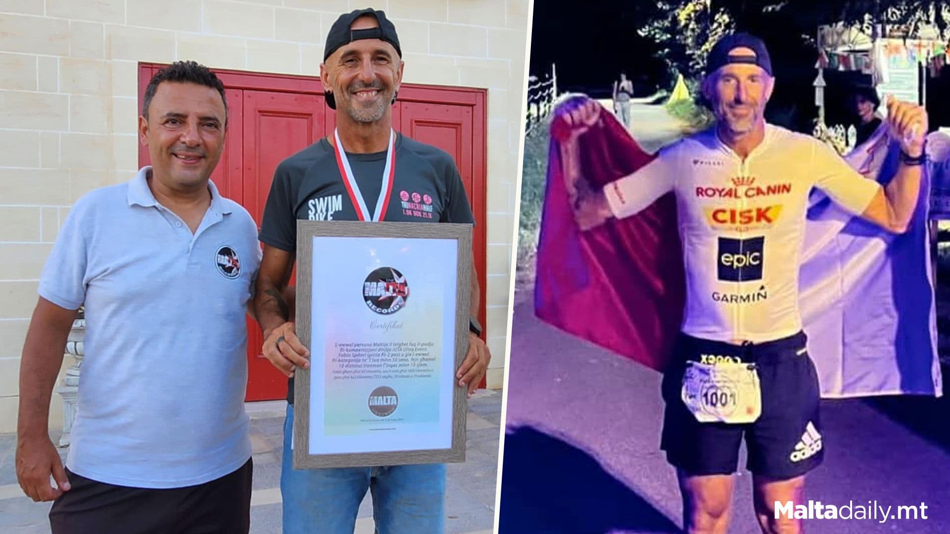 Fabio Spiteri Awarded Local Record For IUTA Ultra Achievement