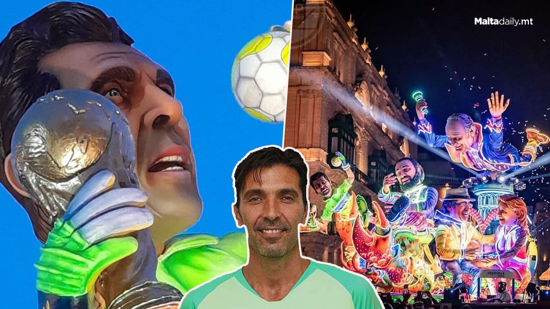 Buffon Thanks Maltese Carnival Company For Inclusion In Float