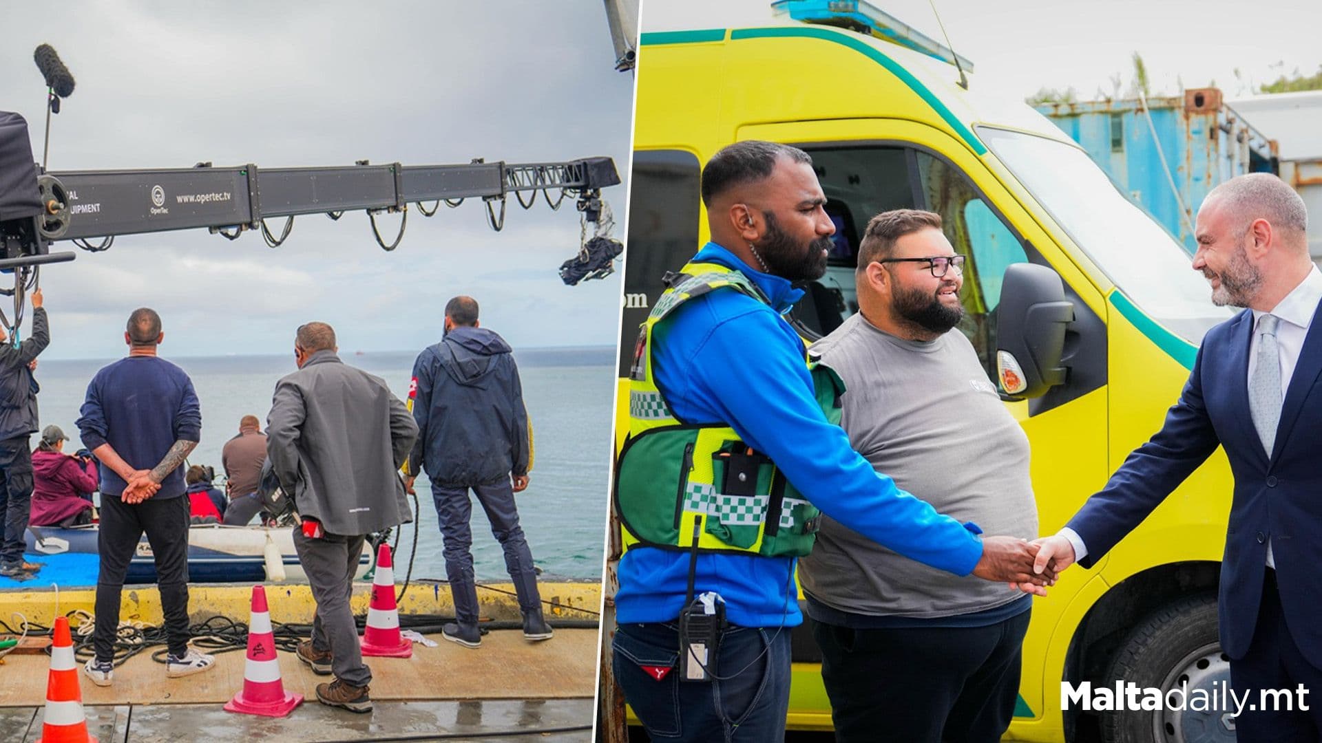 WATCH: Behind the Scenes of €4 Million American Production Filming in Malta