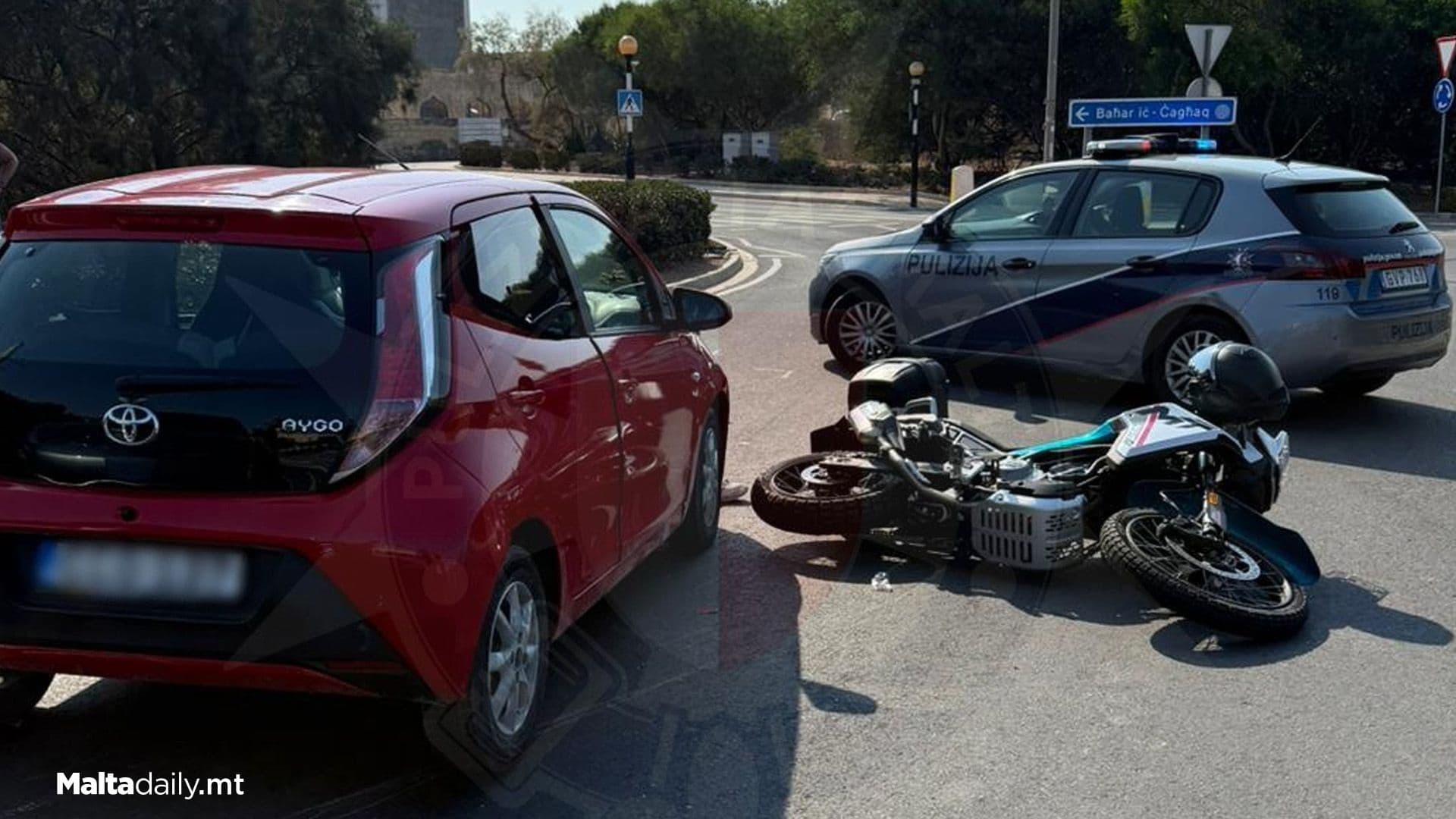 53 Year Old Motorcyclist At Risk Of Dying After Naxxar Crash