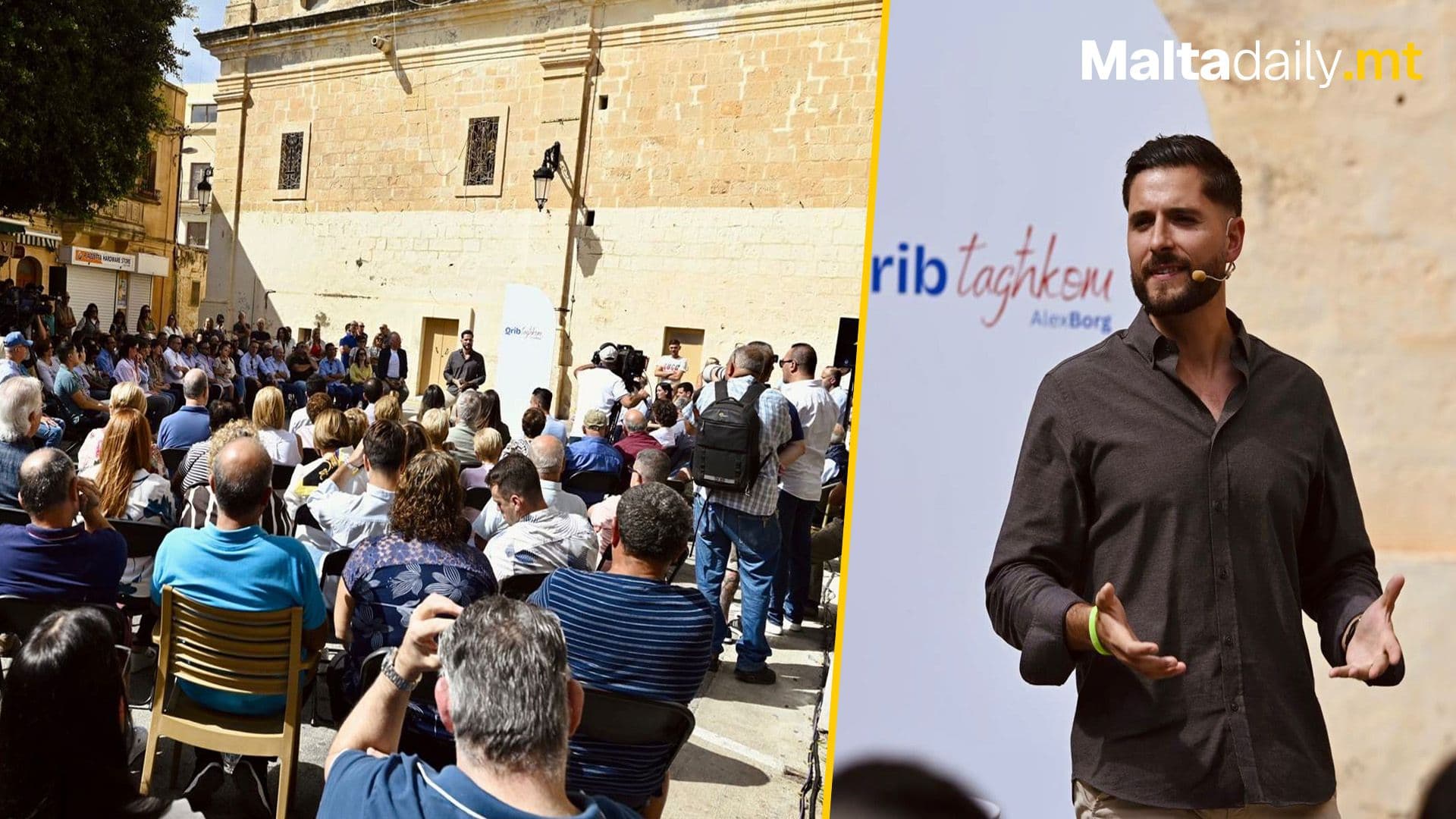 Alex Borg Says PN Will Focus On “Politics Of The People” During Gozo Event