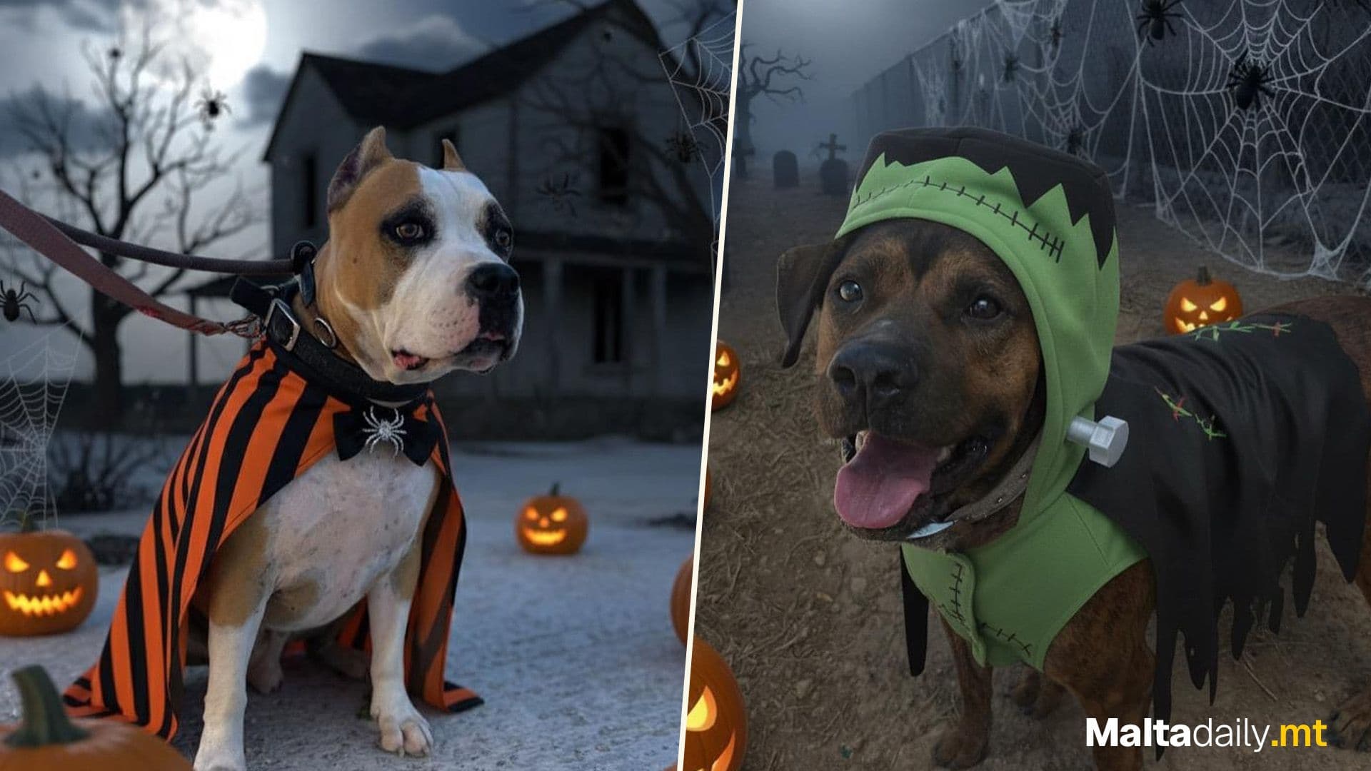 More Adorable Shelter Dogs Get Halloween Makeover