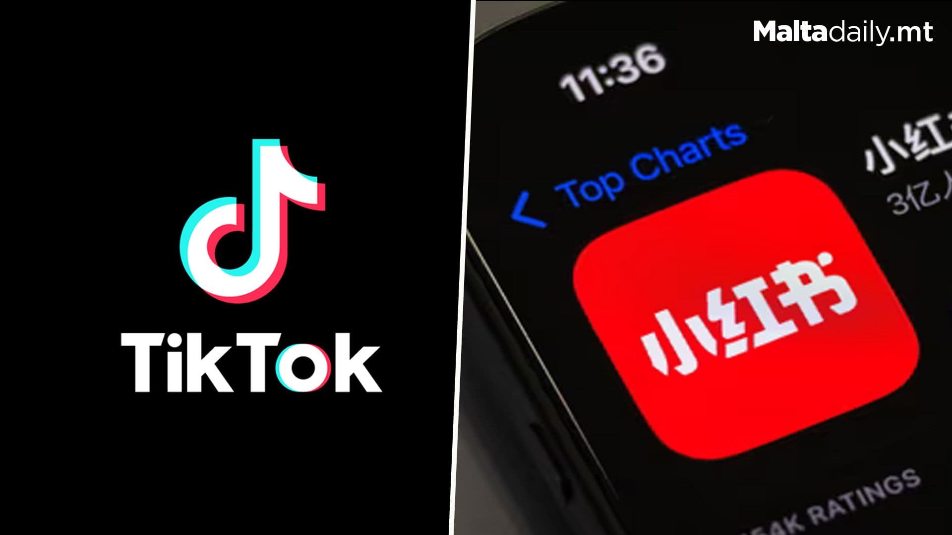 TikTok Users Migrate To Chinese App RedNote Ahead of US Ban