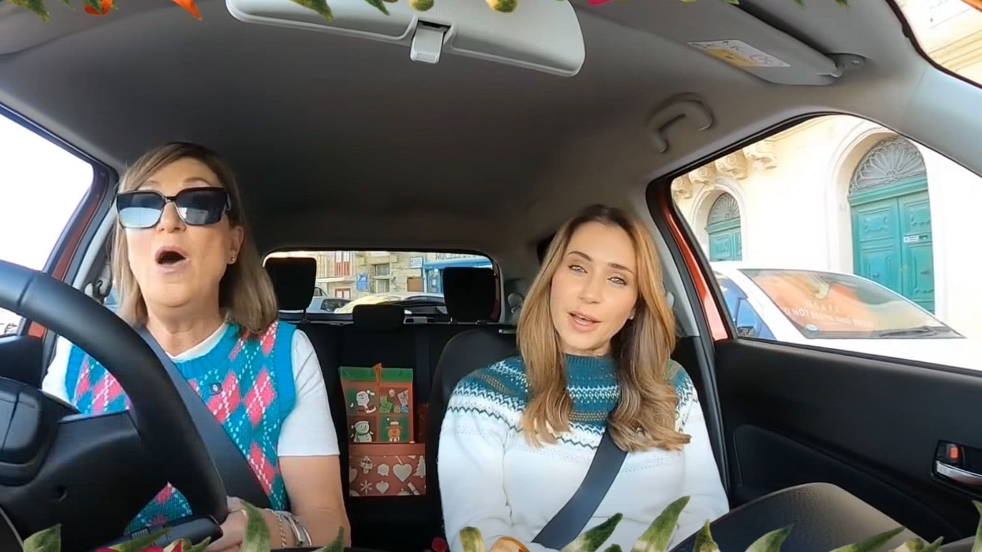 Eileen Montesin Spreads Festive Cheer In Christmas Carpool Karaoke With Maltese politicians
