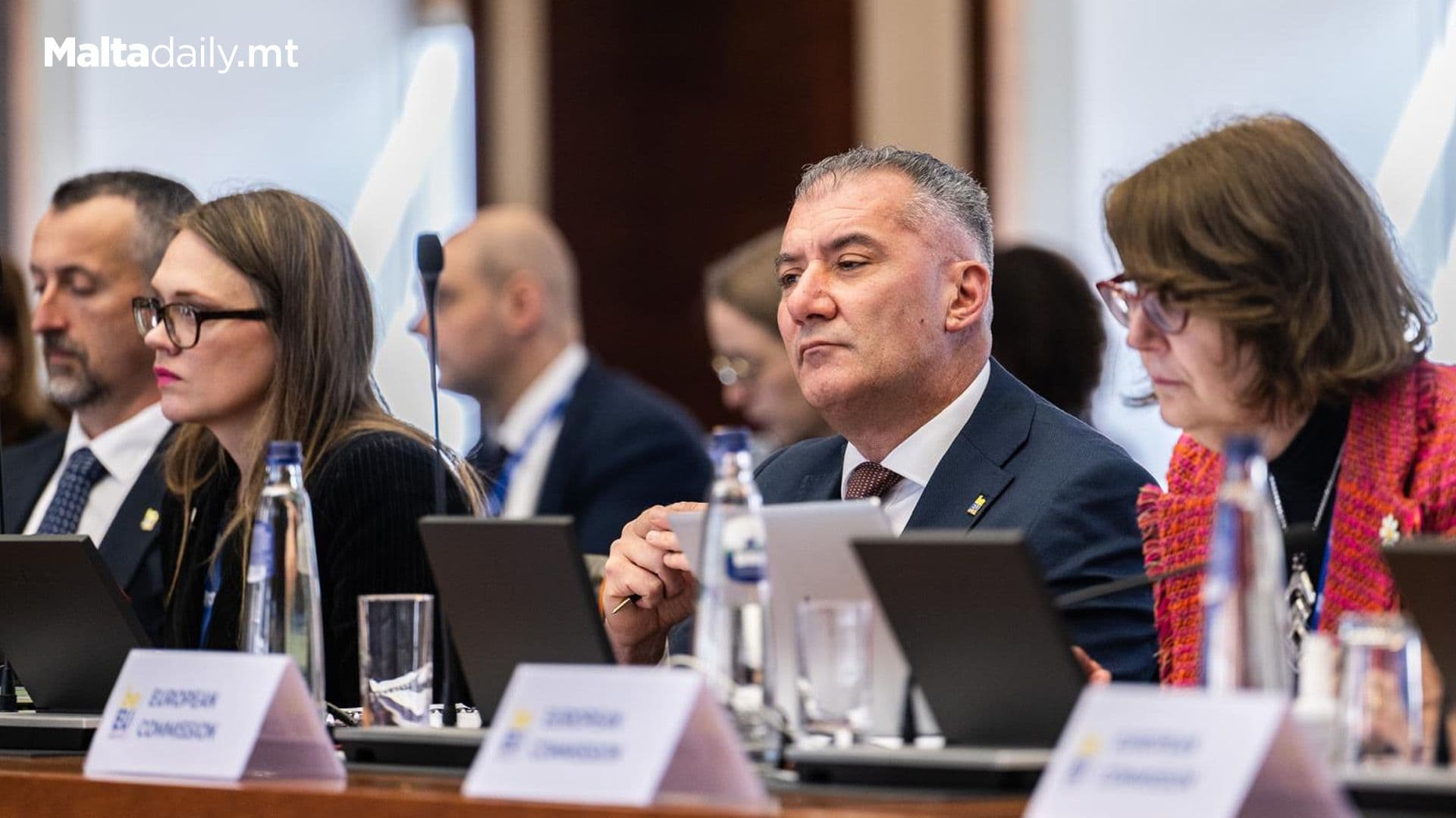 Jo Etienne Abela Attends EU Health Minister Council Meeting