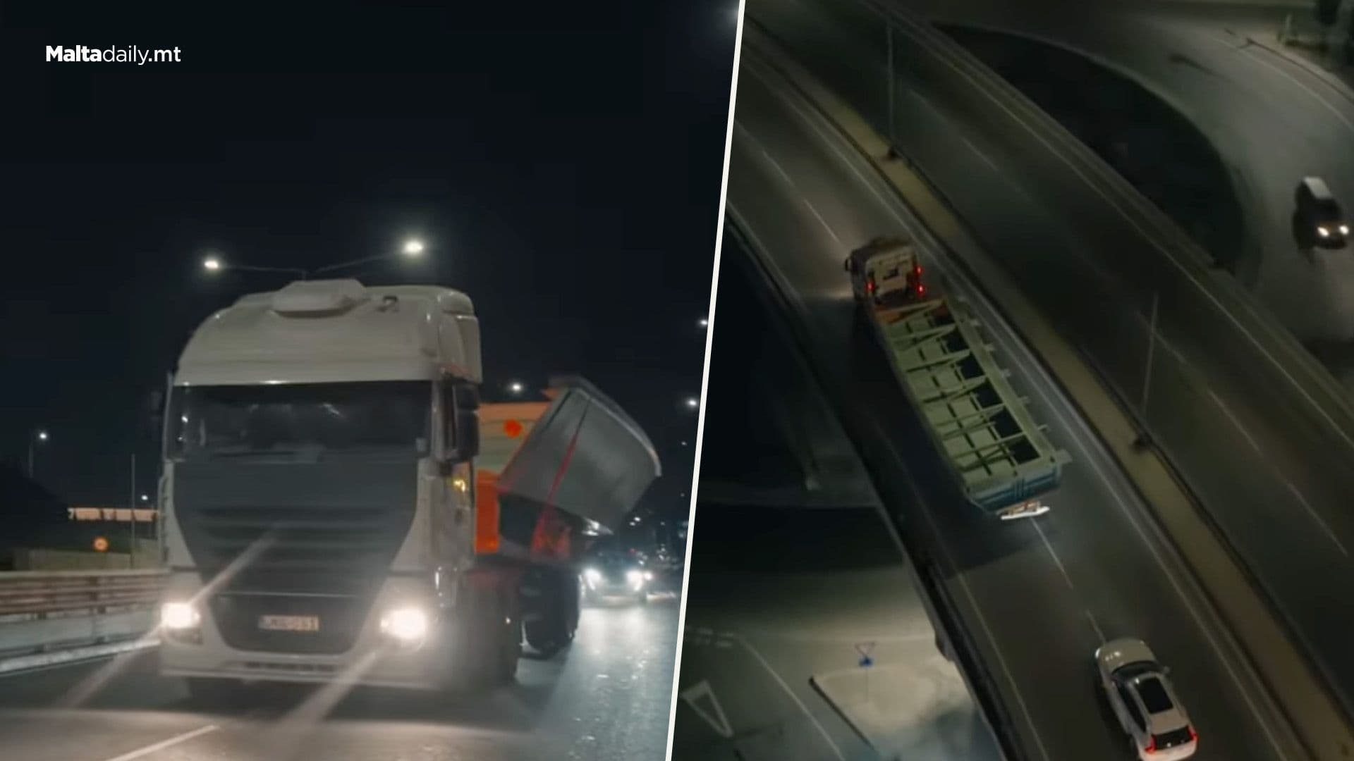 First 2 Steel Beams For Imsida Creek Flyover Arrive