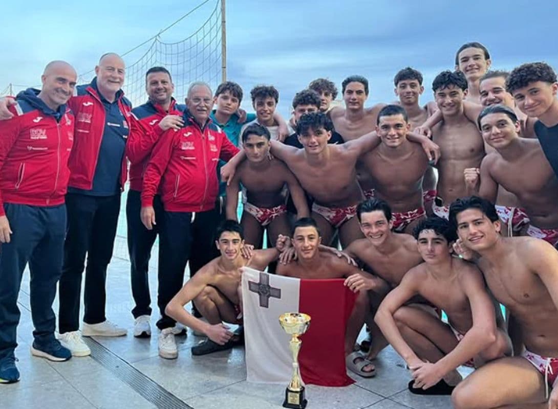 Malta U16 Waterpolo Team Triumphs at International Easter Tournament