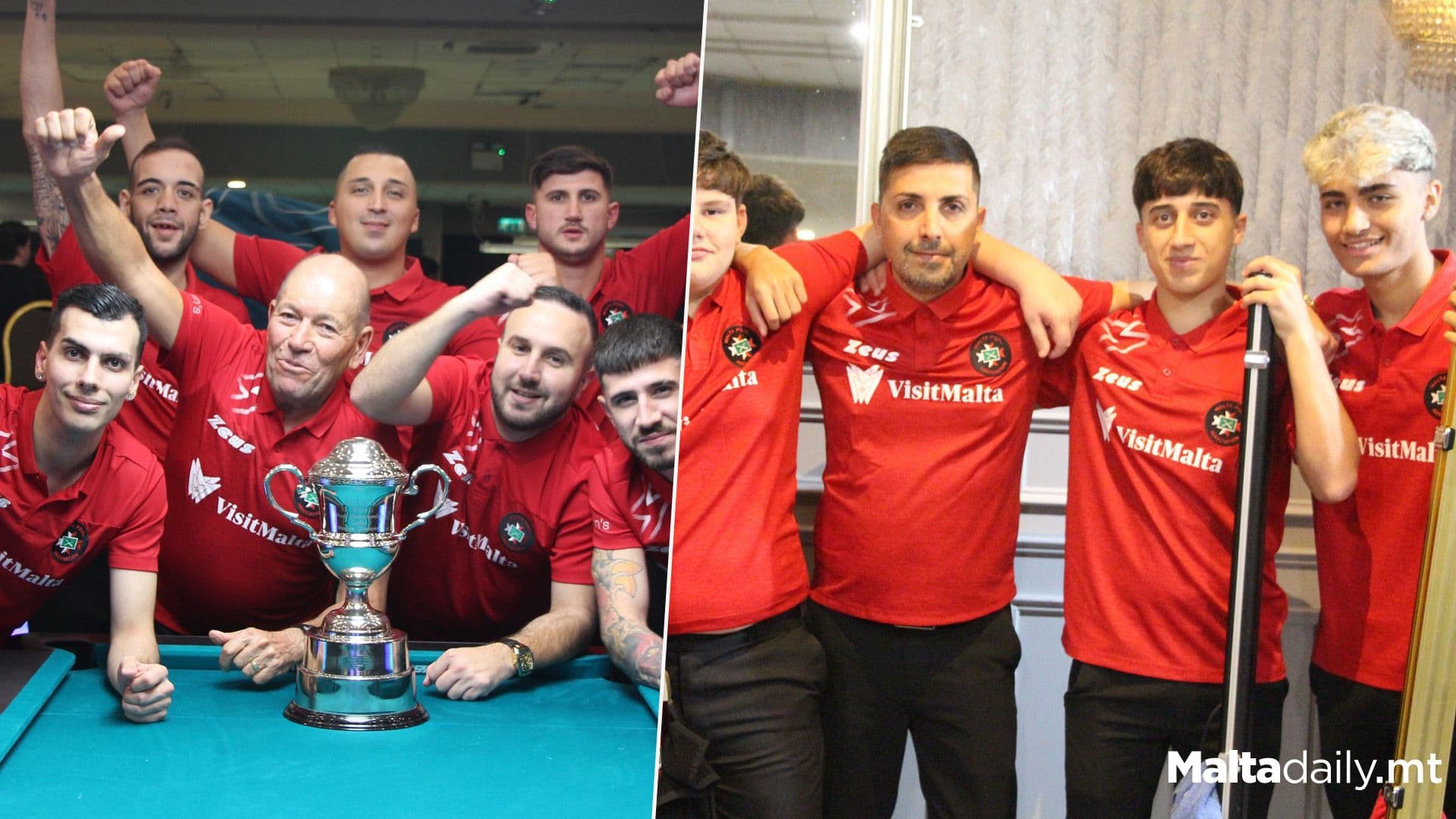 Maltese Teams Shine On World Eightball Pool Stage