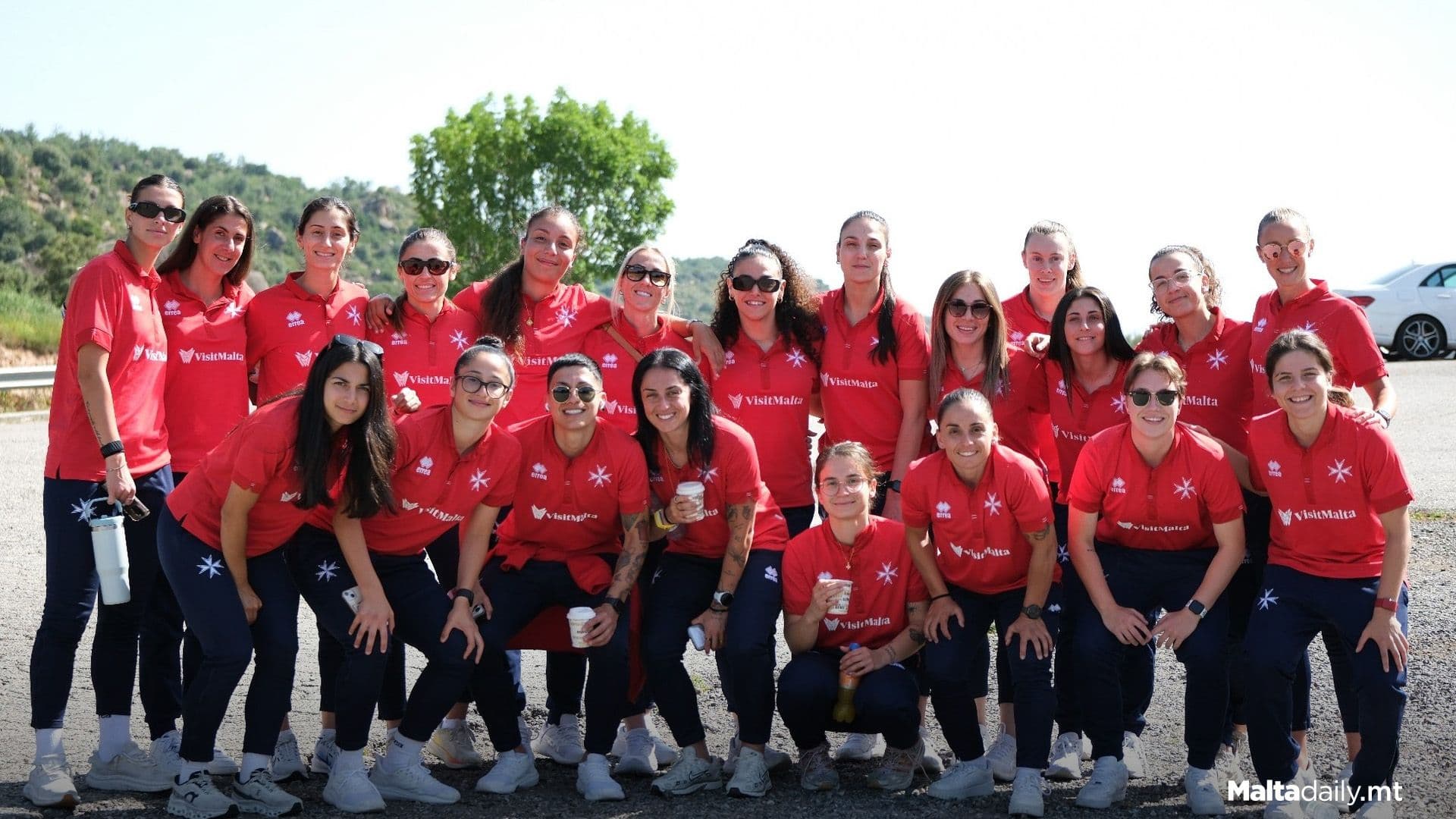 Malta’s Women Team In Andorra For UEFA Final