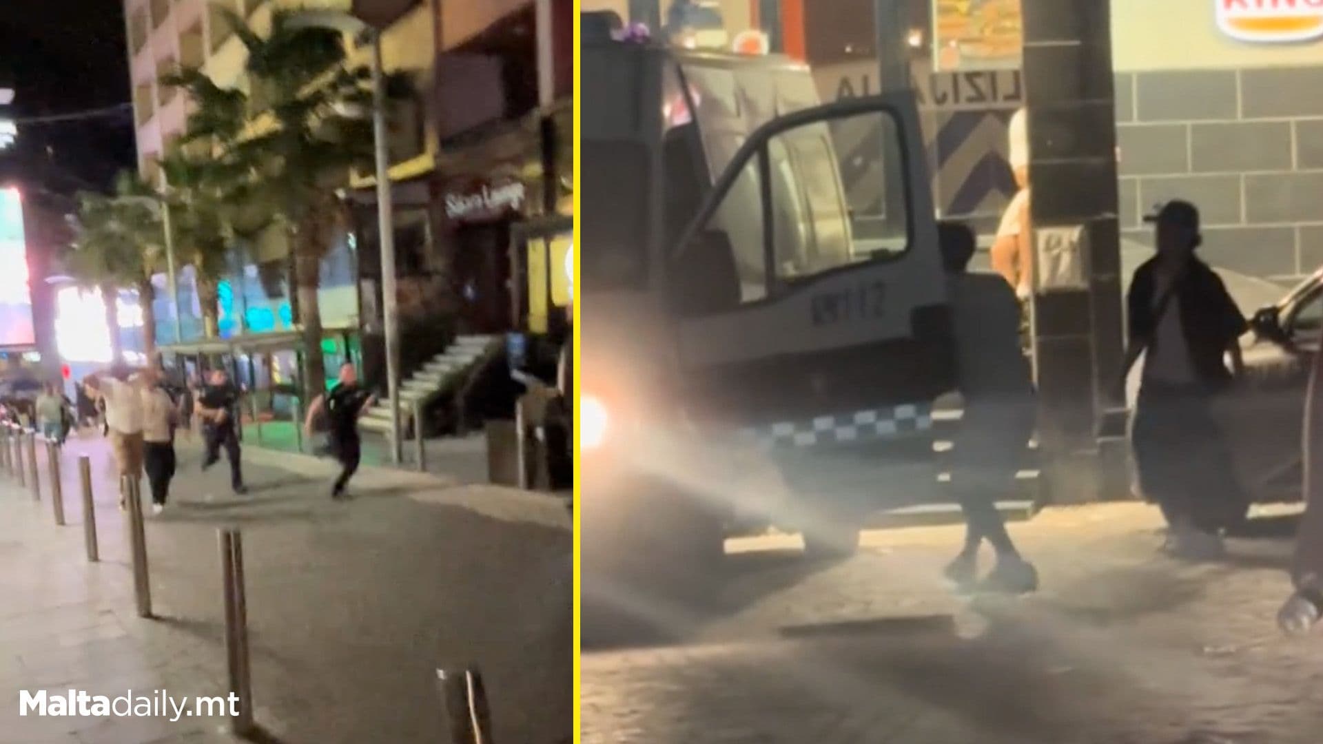 Drunk People Honk Police Van Horn