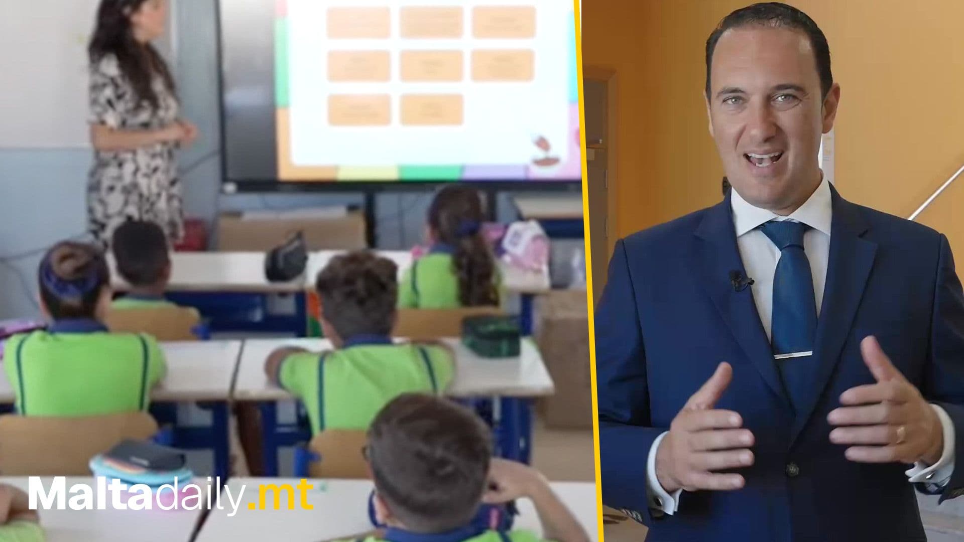 Minister Clifton Grima Welcomes Students And Educators Back To School