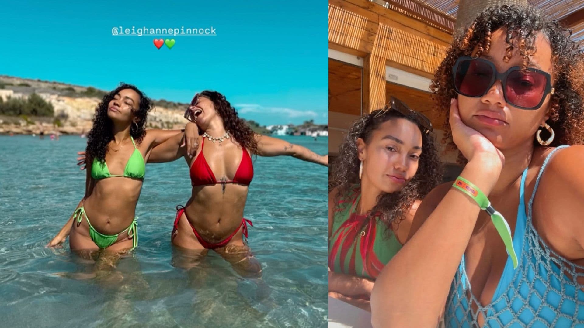 Little Mix’s Leigh-Anne Enjoys Time in Malta after Hoopla Malta show