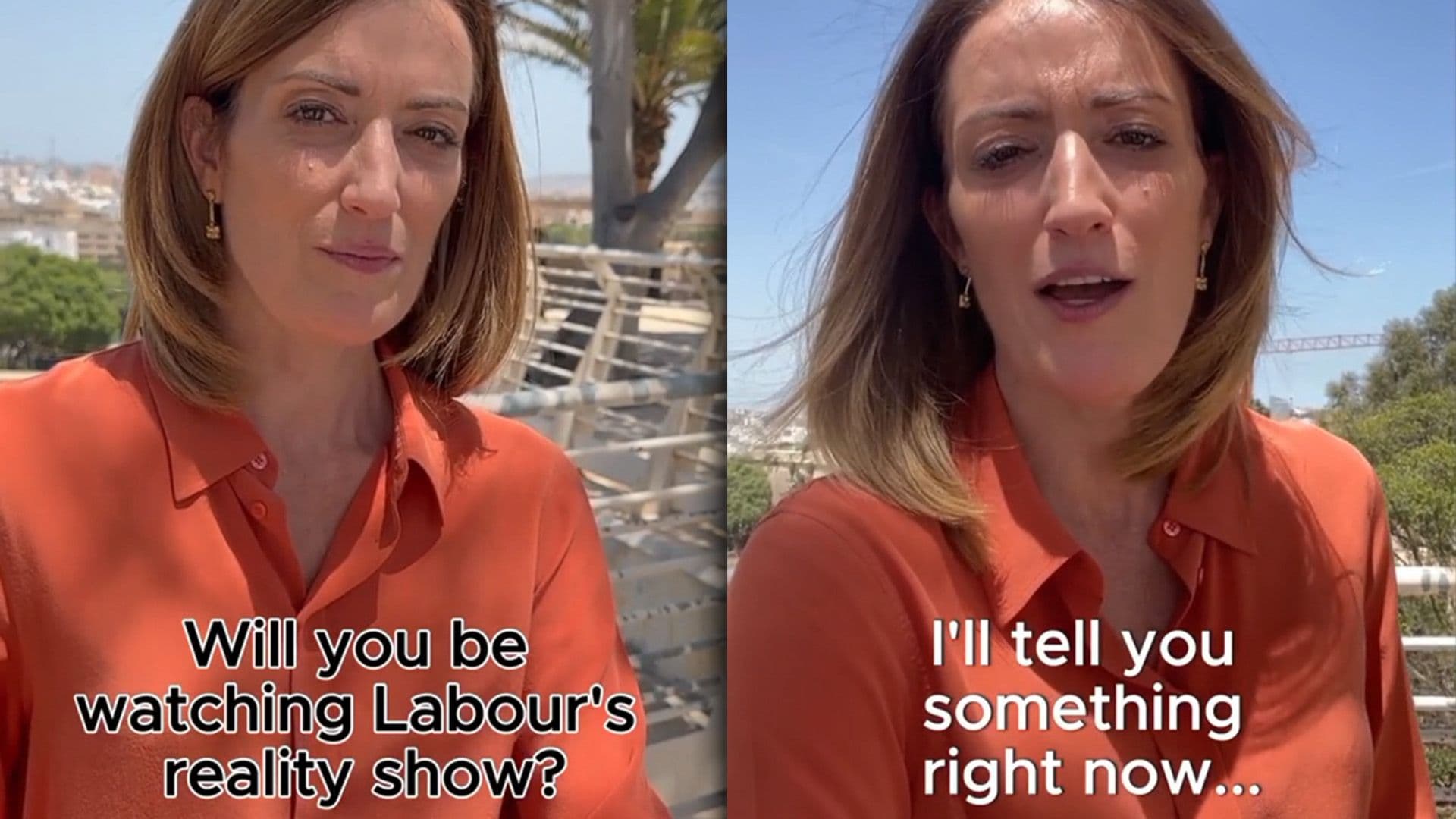 Metsola Takes a Jab at Labour Party Reality Show in TikTok