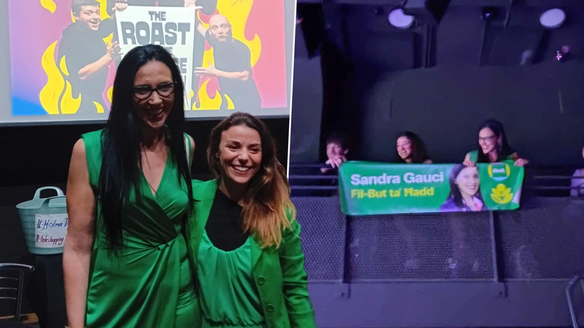 ADPD’s Sandra Gauci Snaps Photo With Actress Playing Her In Election Themed Play