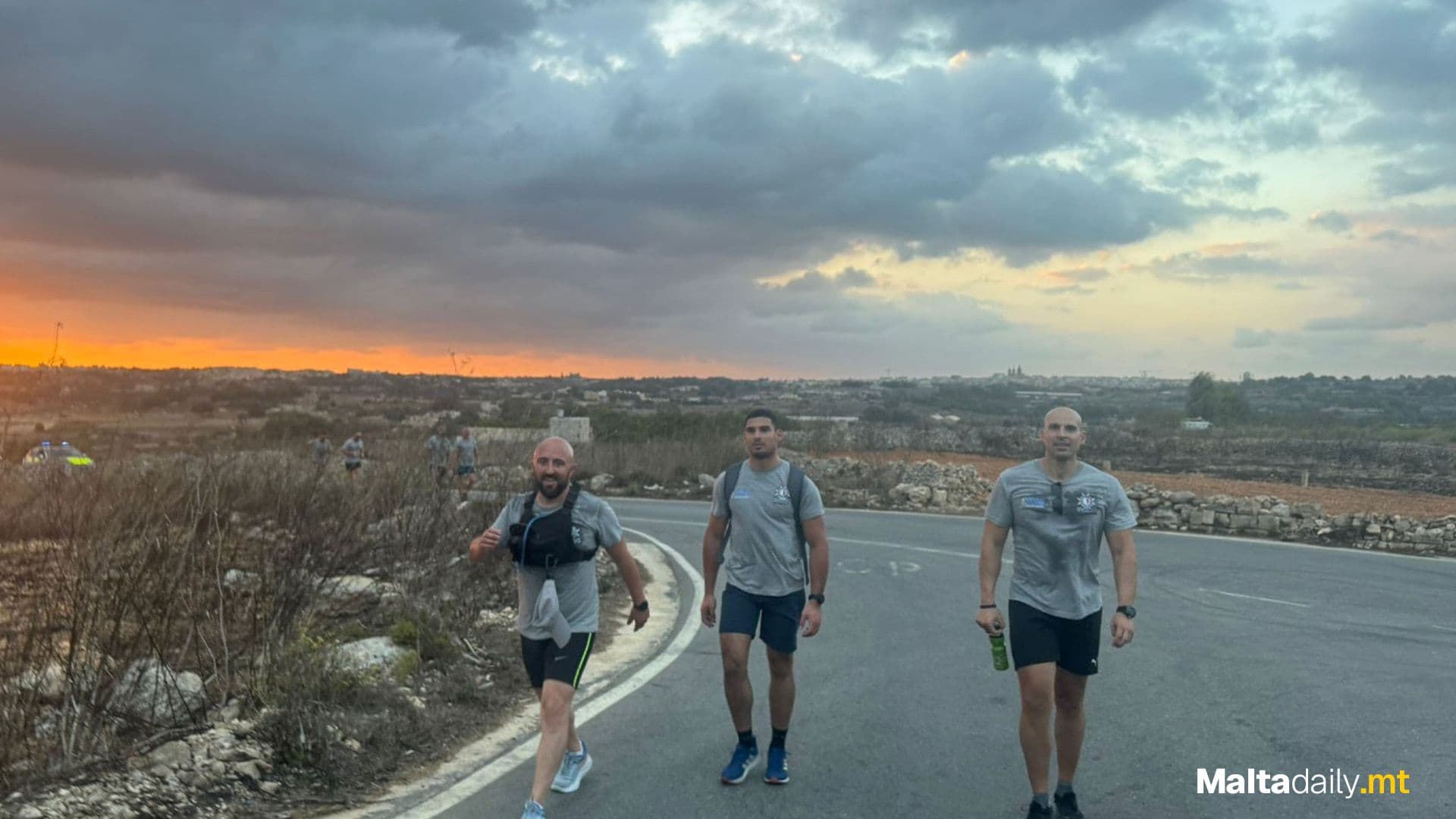 Local Police Walk For Over 20 Hours In Aid Of Puttinu Cares