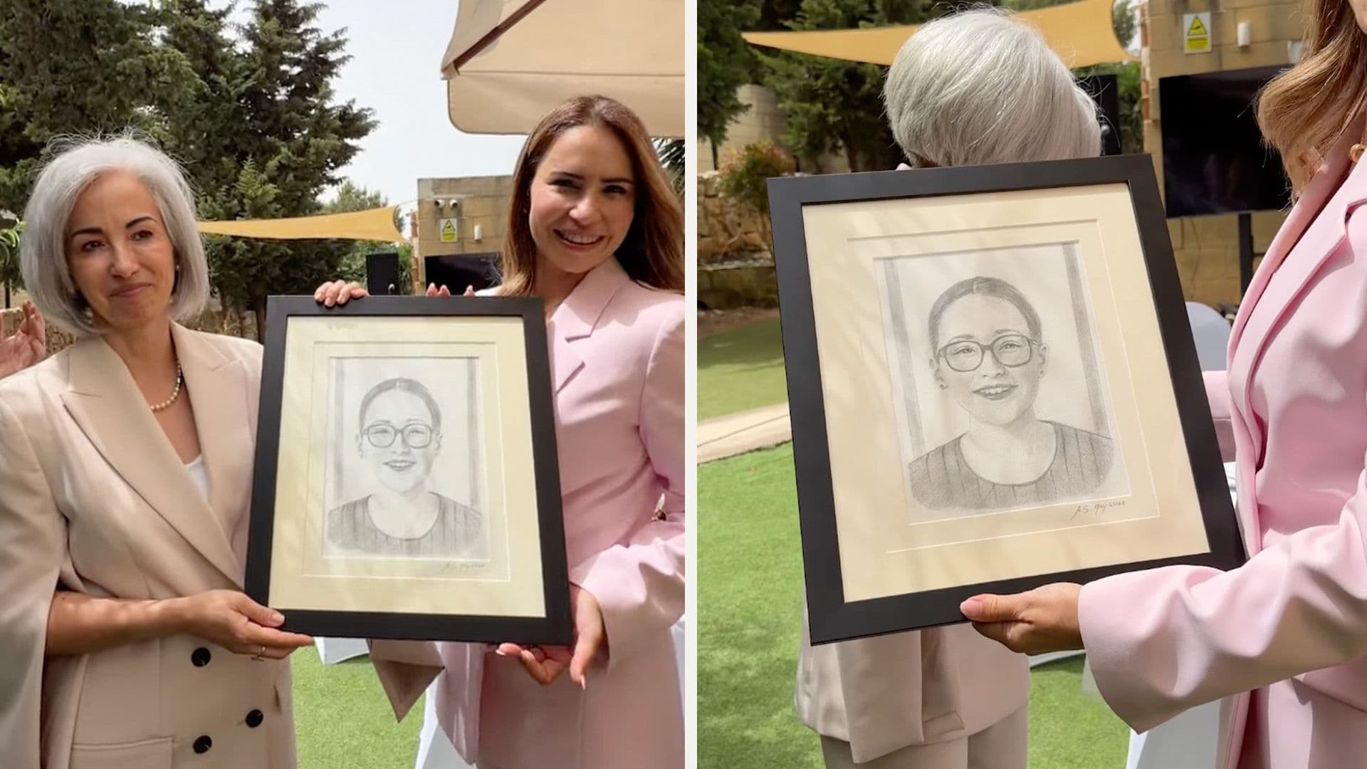 Lydia Abela Gifted Portrait Of Daughter Giorgia Mae For Mother’s Day